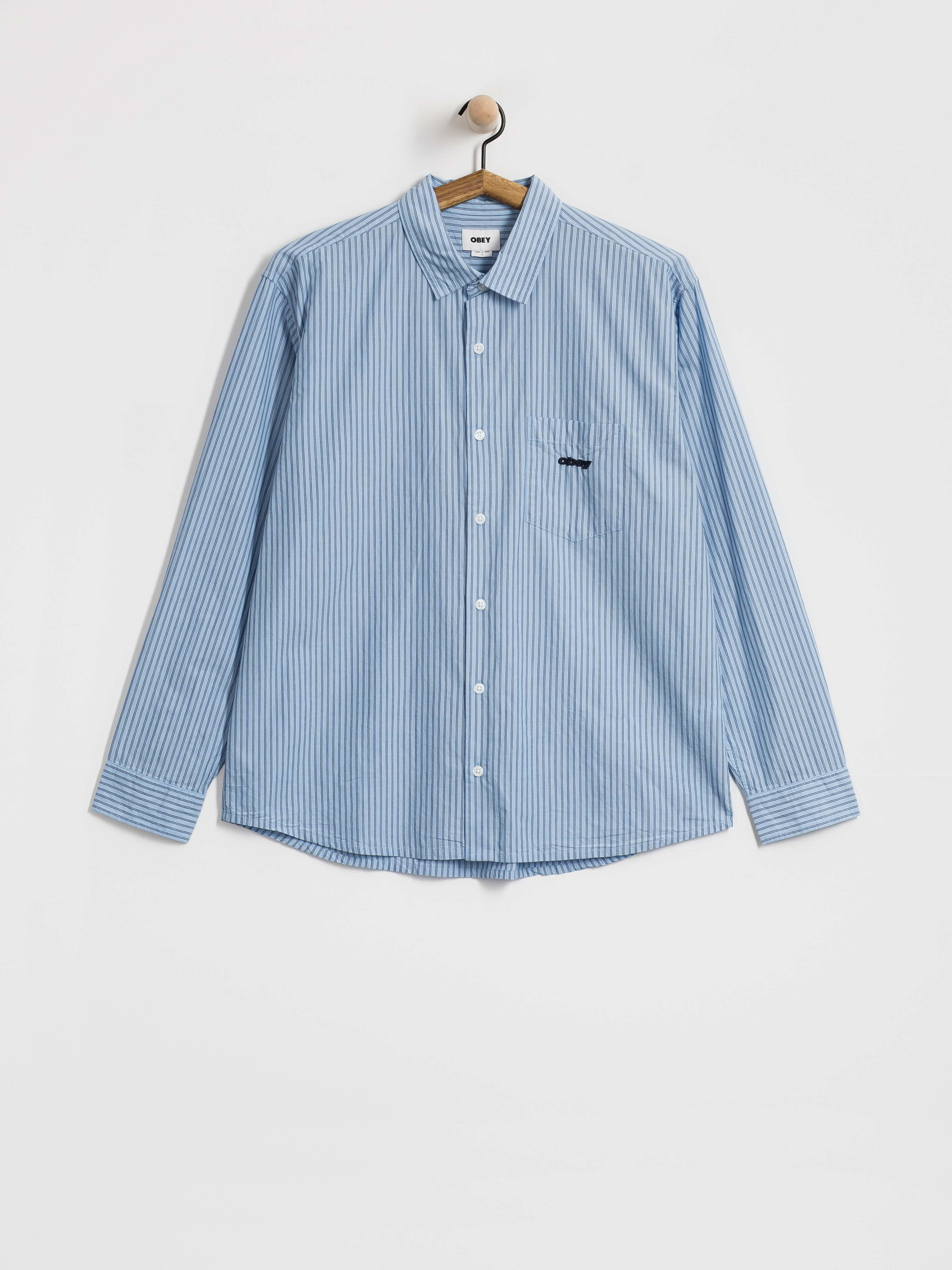 OBEY William Shirt (light blue multi)