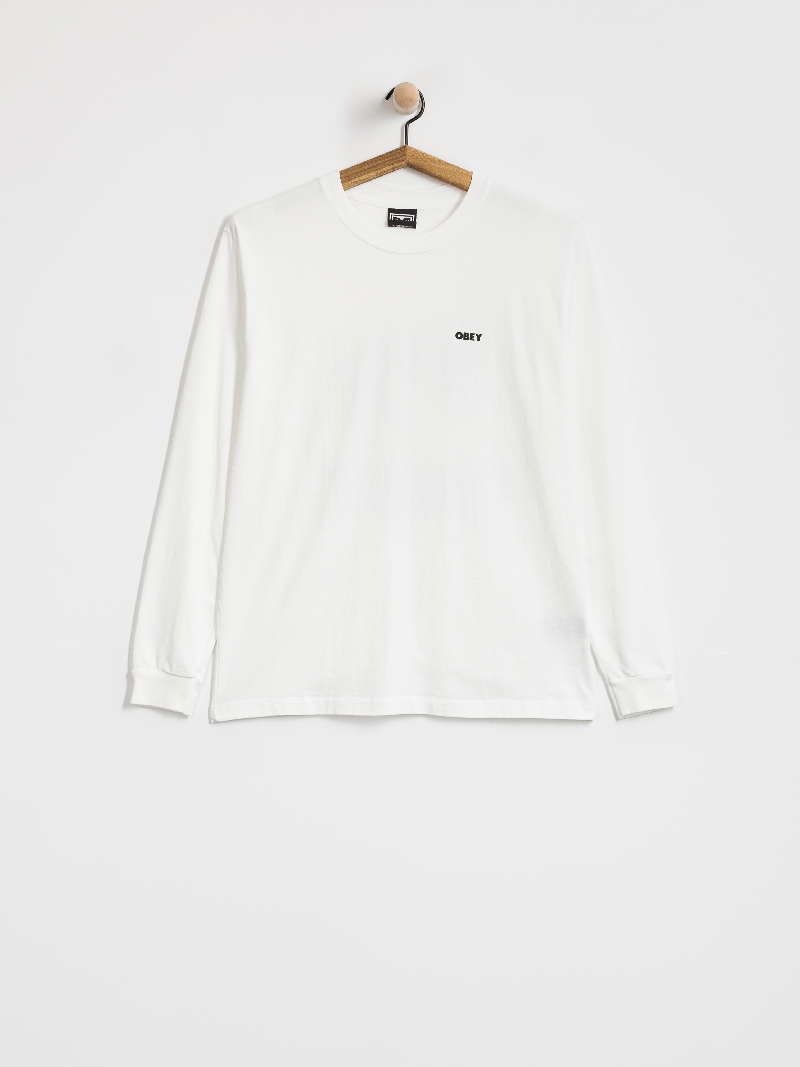 OBEY Quarter Eye Icon Longsleeve (pigment vintage white)