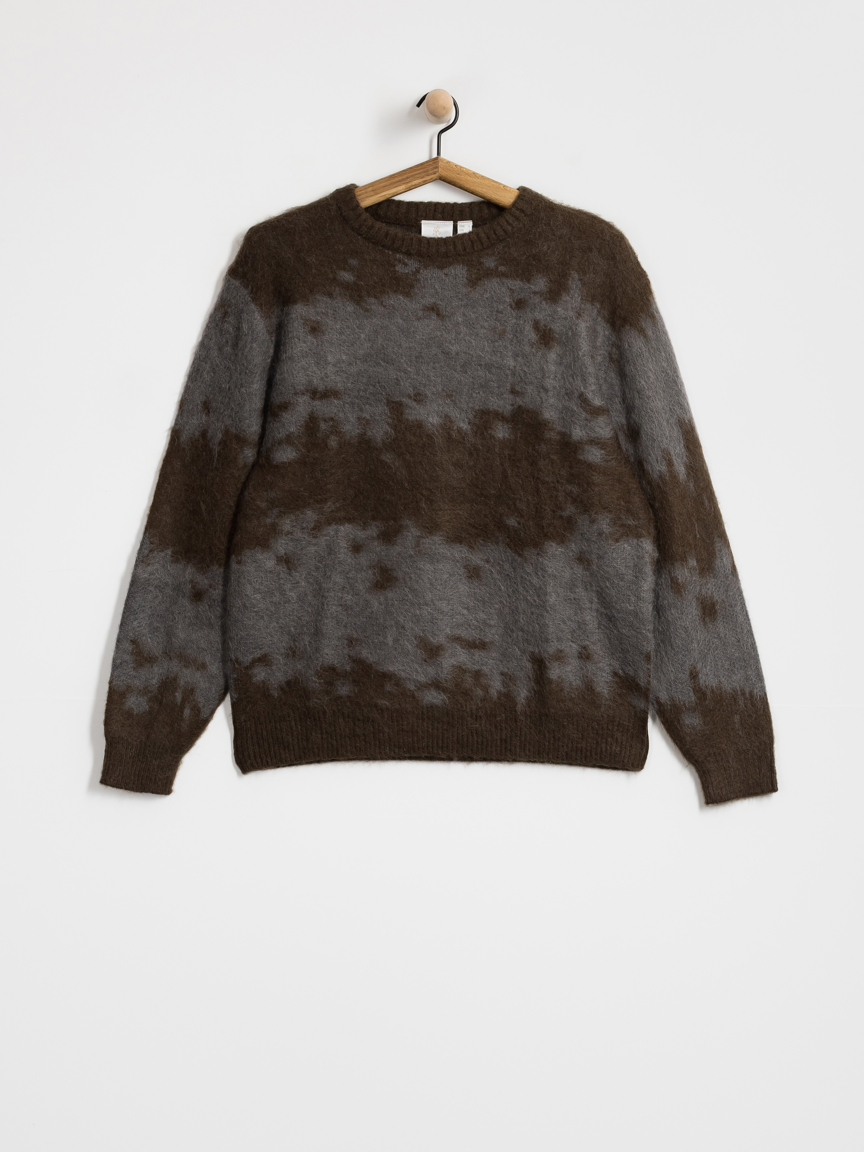 Gramicci Mohair Splatter Sweater (slate splatter)