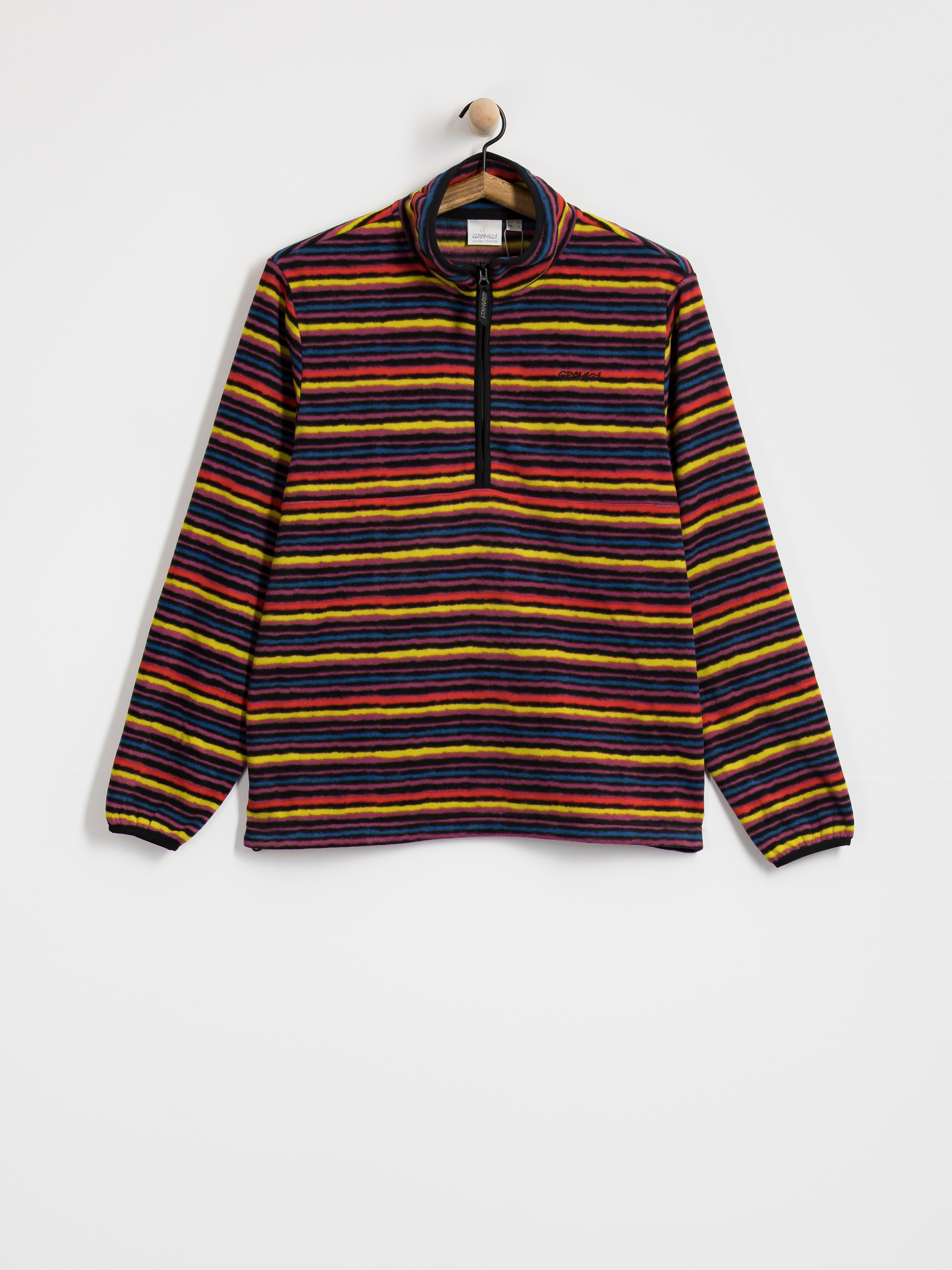 Gramicci Thermal Fleece Pullover Jacket (multi-stripe)