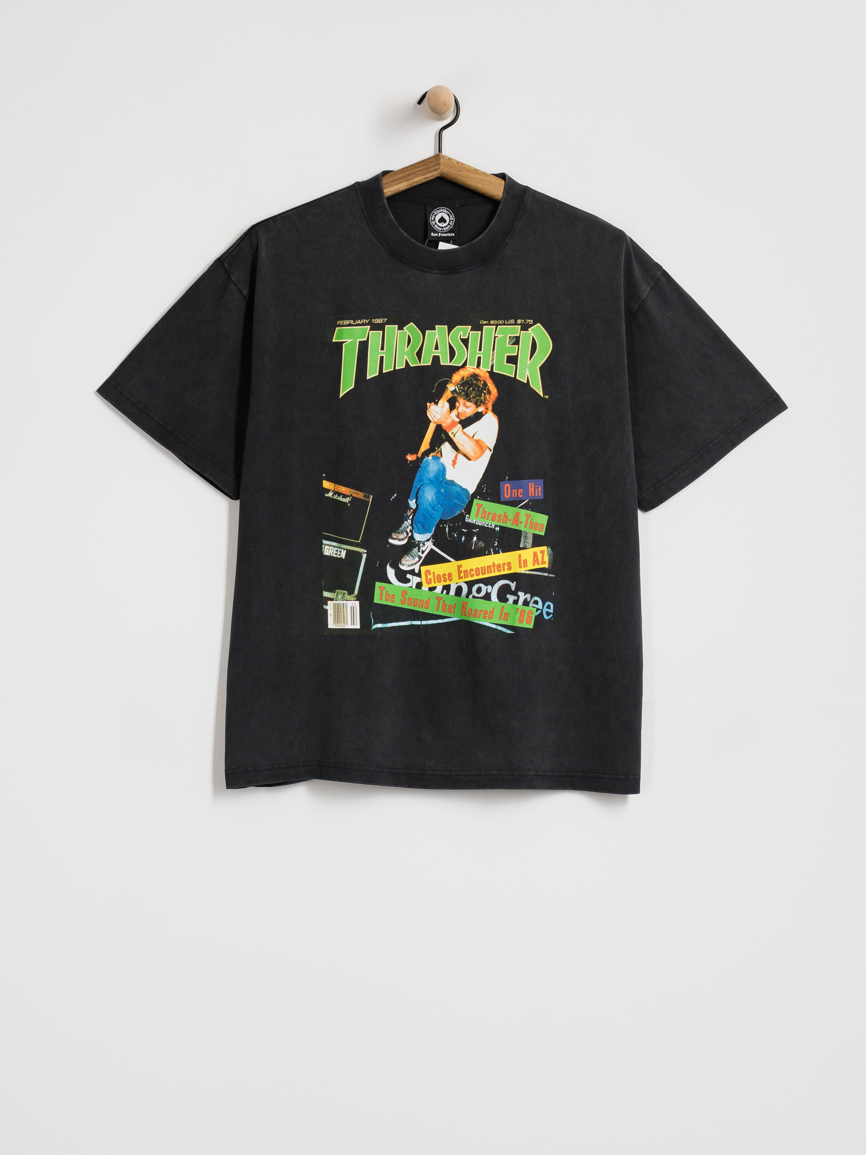 Thrasher February 1987 T-Shirt (vintage black)