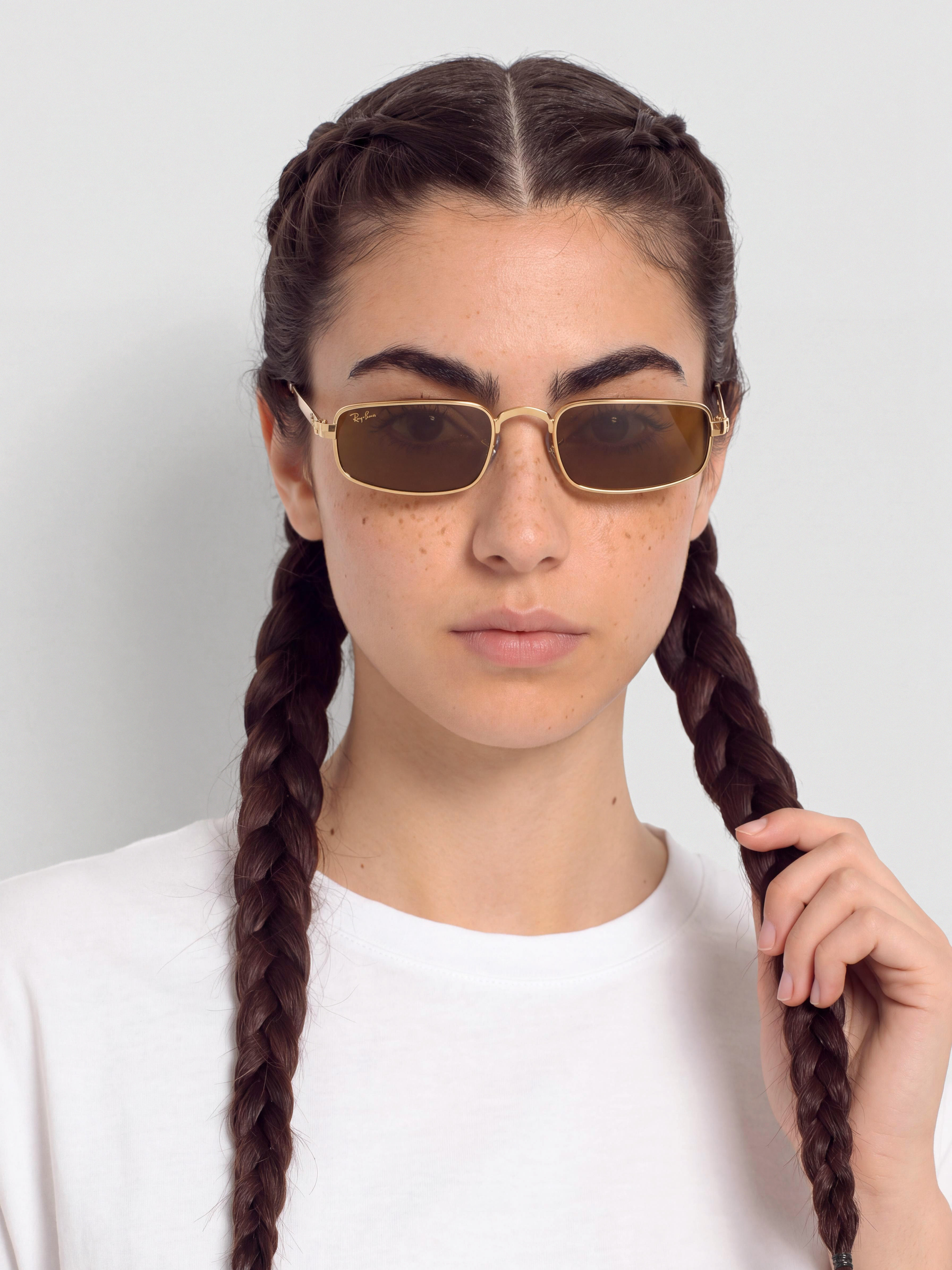 Ray-Ban Rb3927 By A$Ap Rocky Sonnenbrille (polerowany złoto arista/brown)