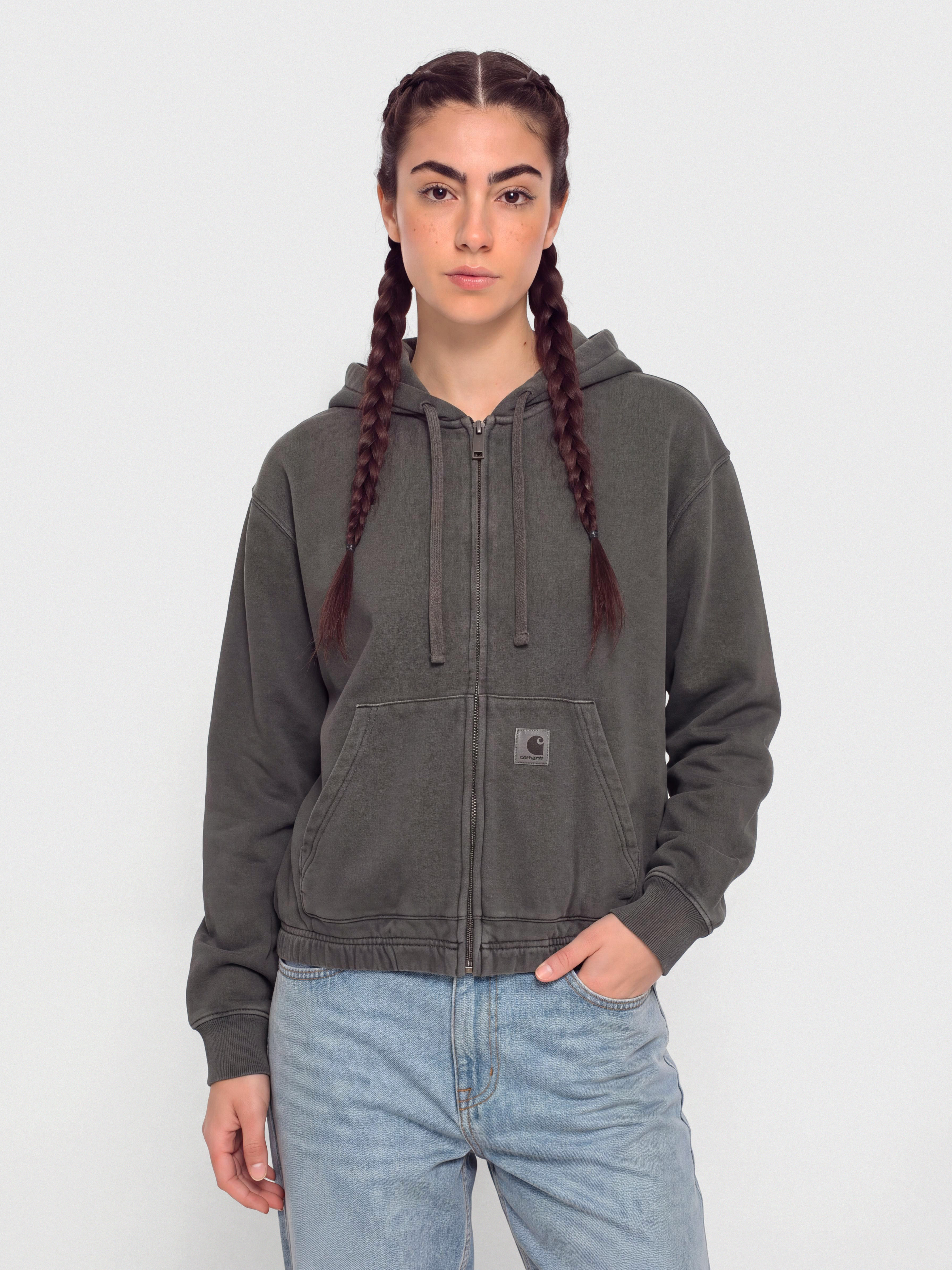 Carhartt WIP Hoodie Hoggard ZHD Wmn (black)