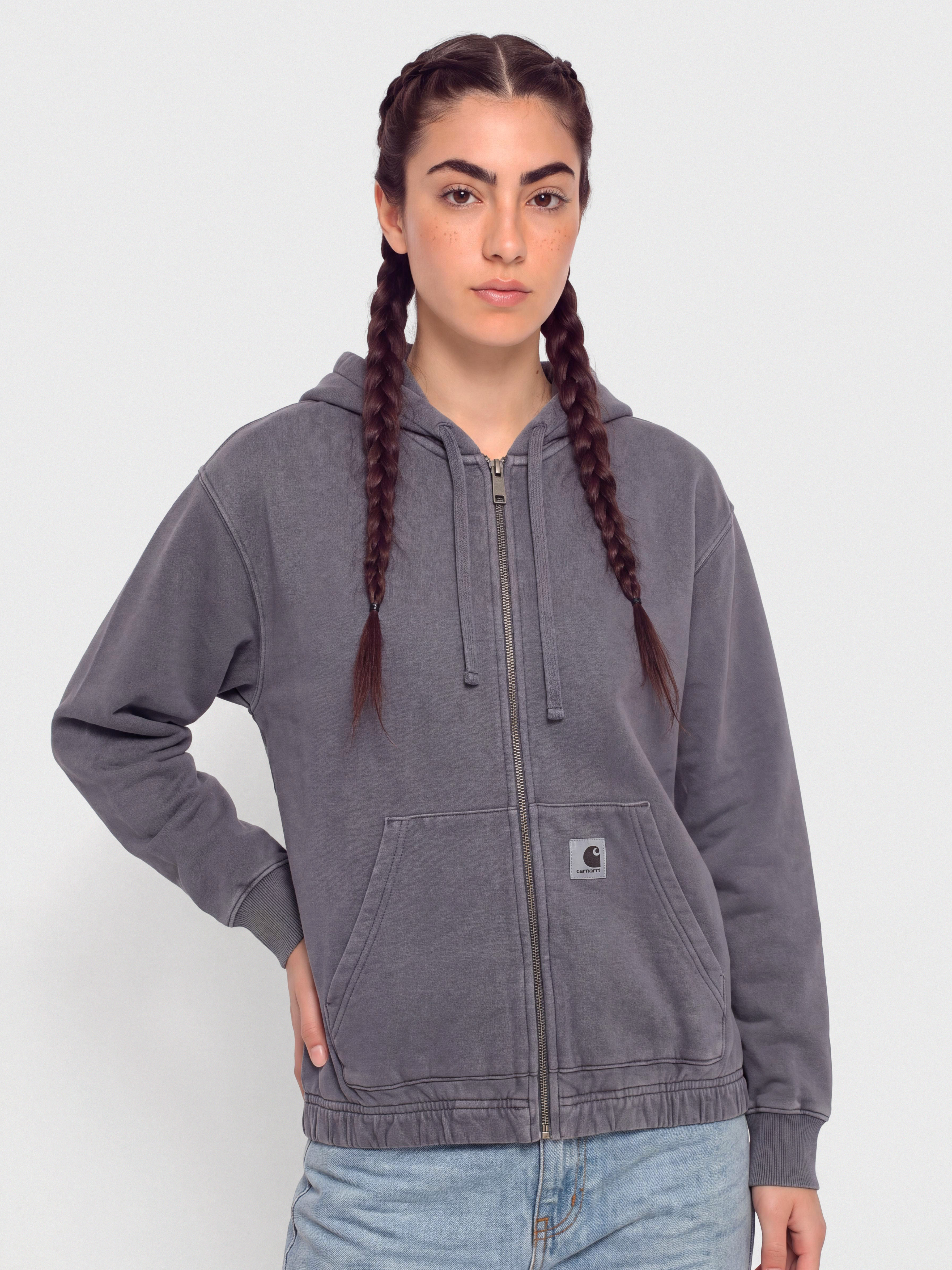 Carhartt WIP Hoodie Hoggard ZHD Wmn - violet (shady purple)