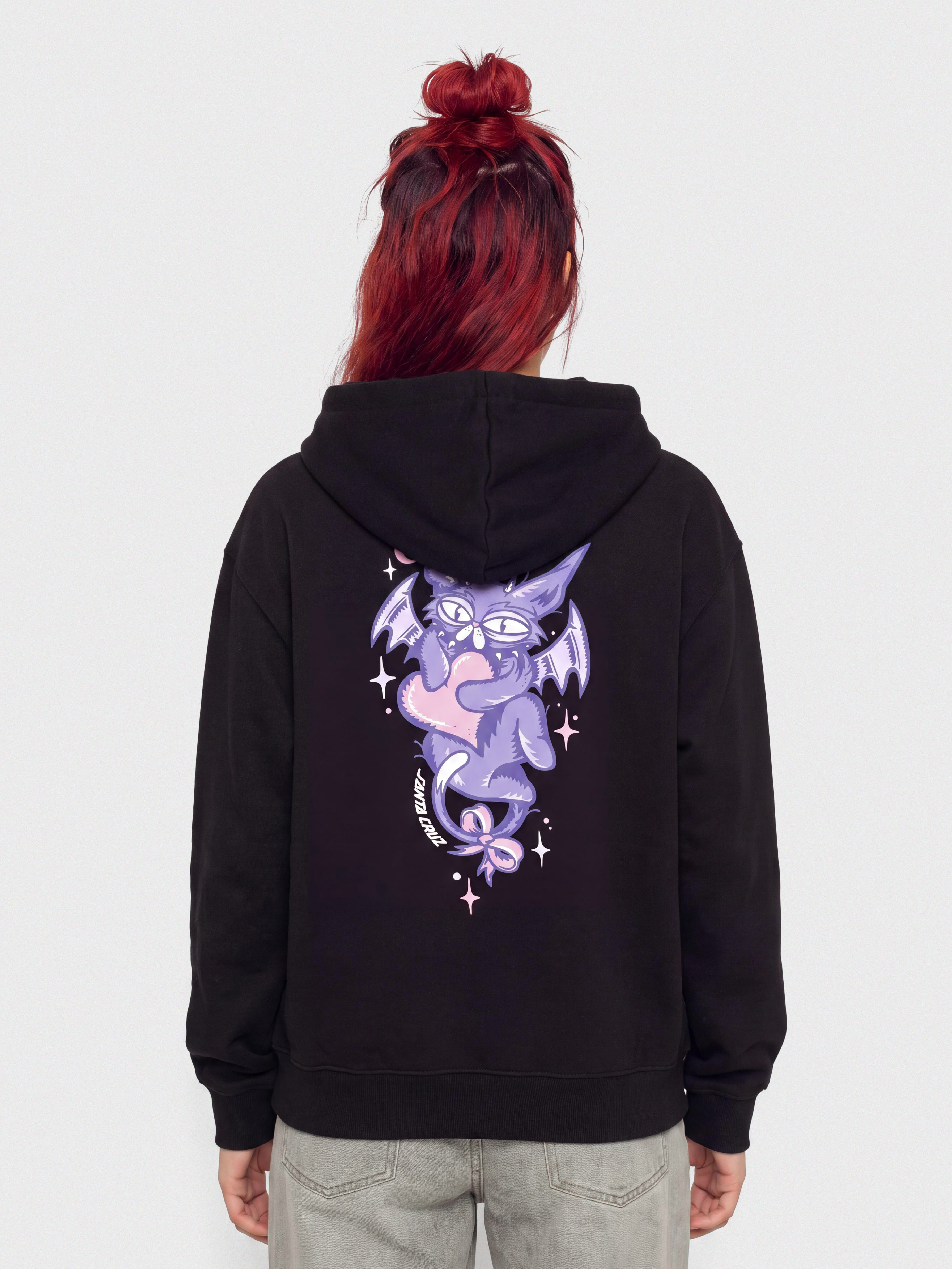 Santa Cruz Night Critter Wmn Sweatshirt (black)