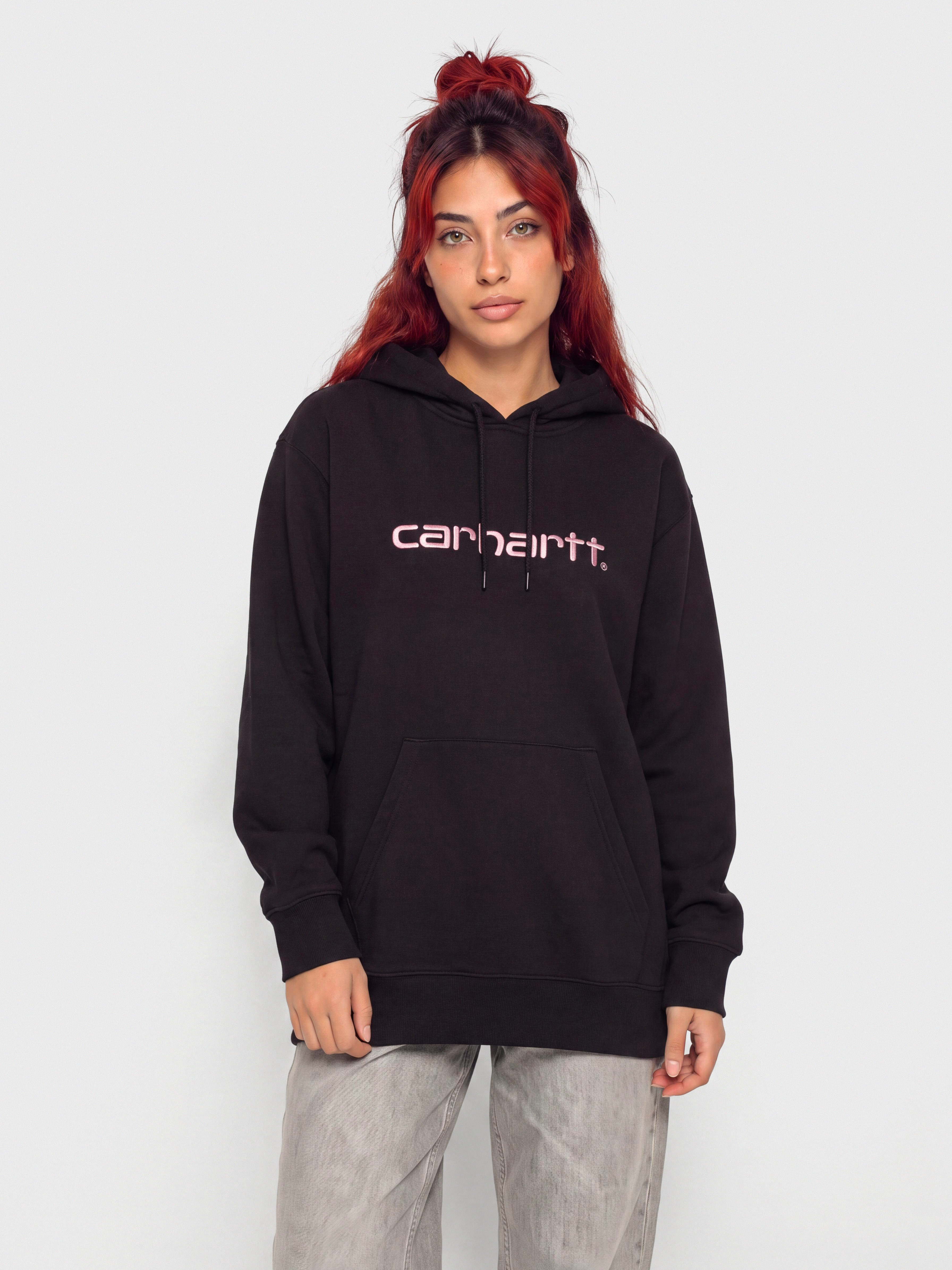 Carhartt WIP Carhartt HD Wmn Hoodie (black/hortensia)
