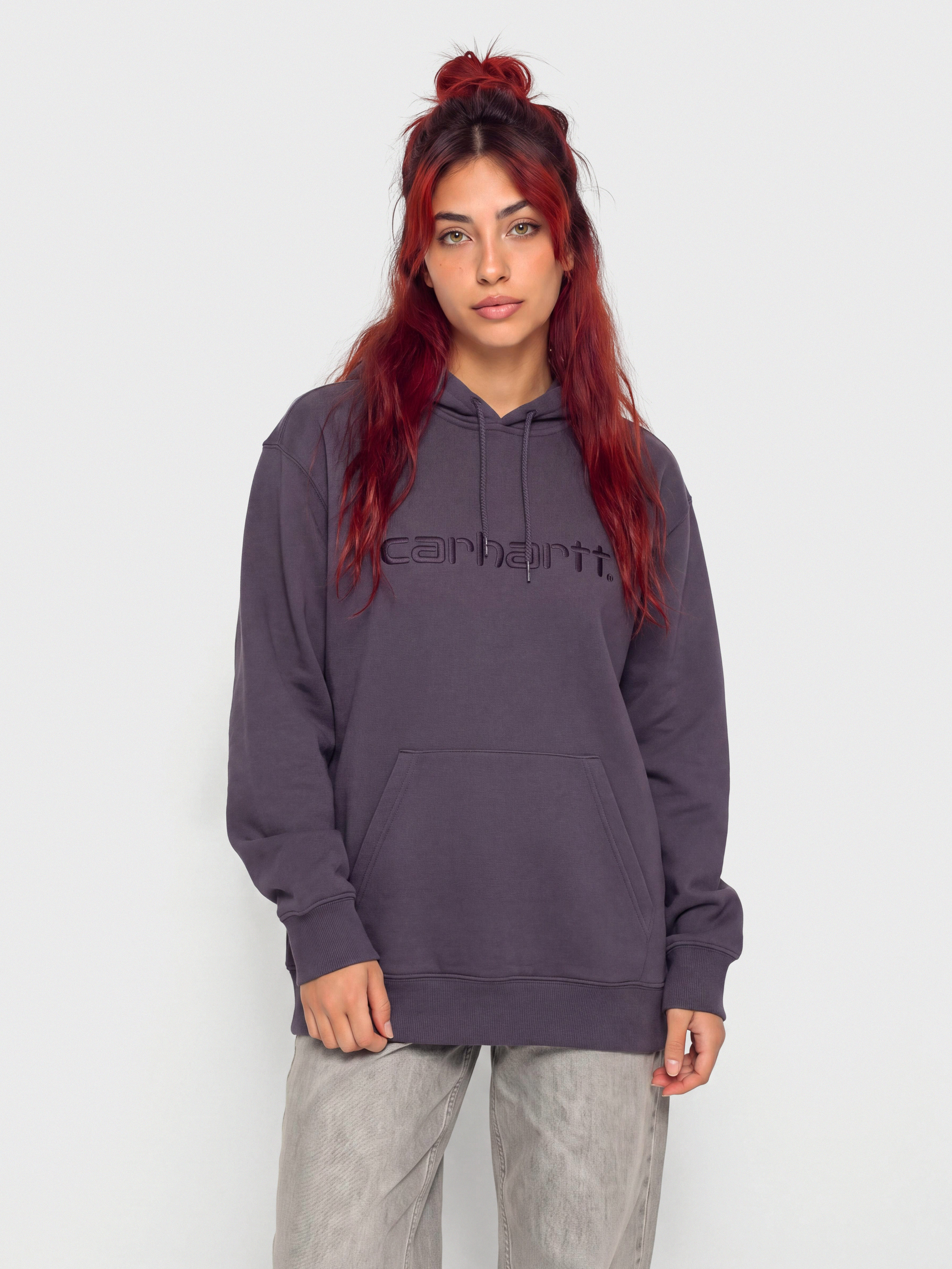 Carhartt WIP Carhartt HD Wmn Hoodie (shady purple/dark navy)