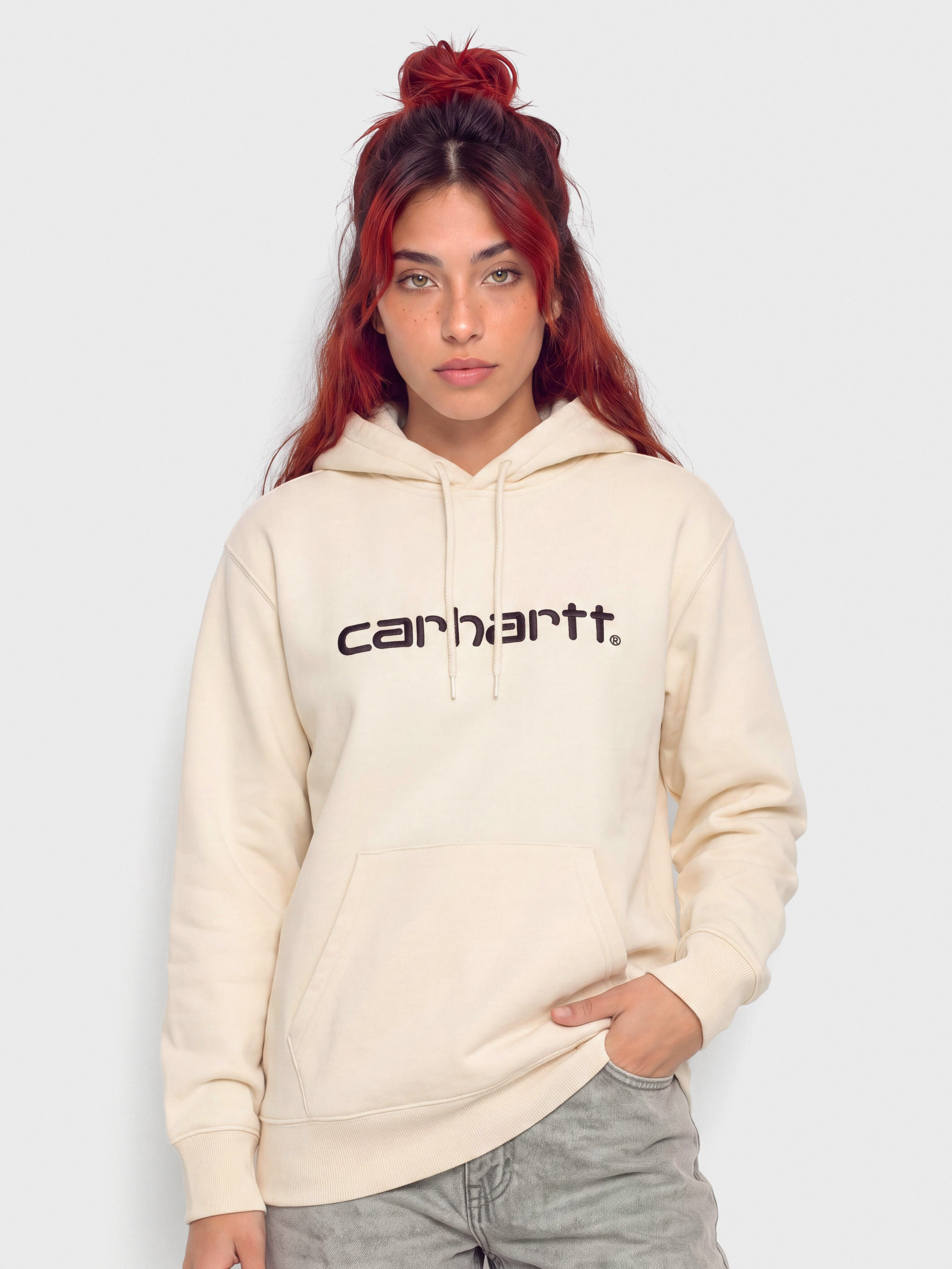 Carhartt WIP Hoodie Carhartt HD Wmn (cinnerus/cozy purple)