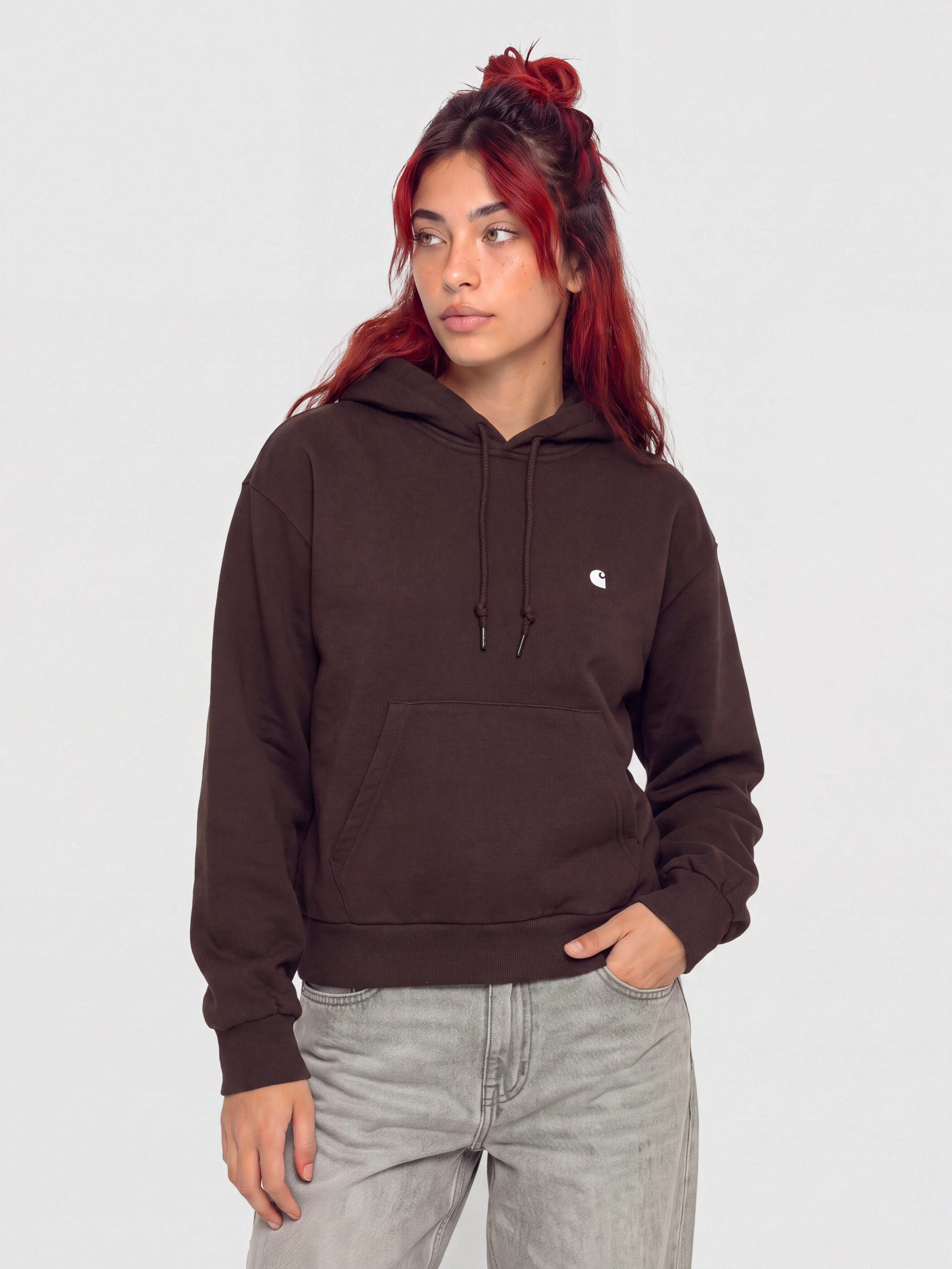 Carhartt WIP Casey HD Wmn Hoodie (palisander/silver)