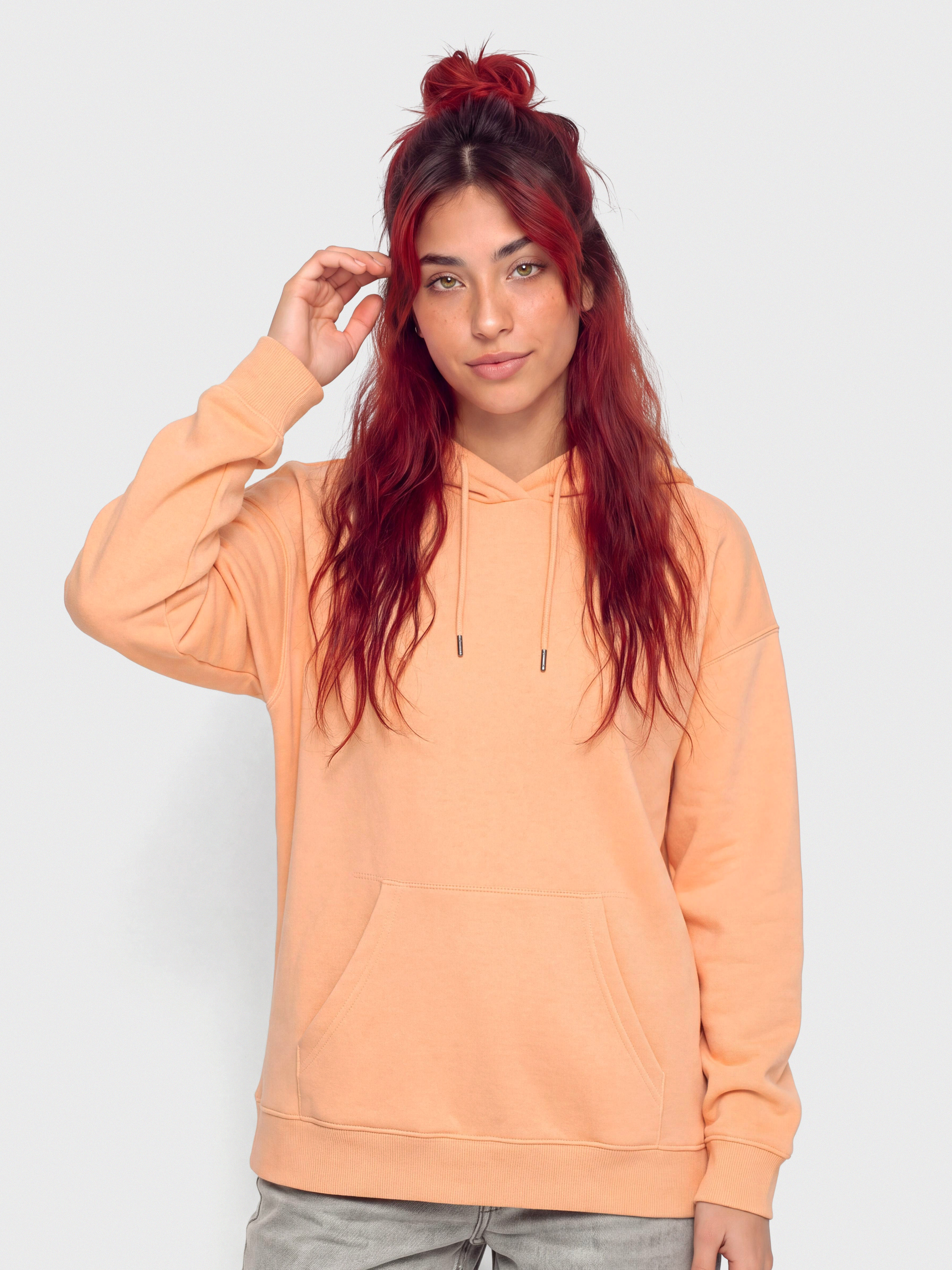 Volcom Stone Heart Up HD Hoodie Wmn (pale peach)