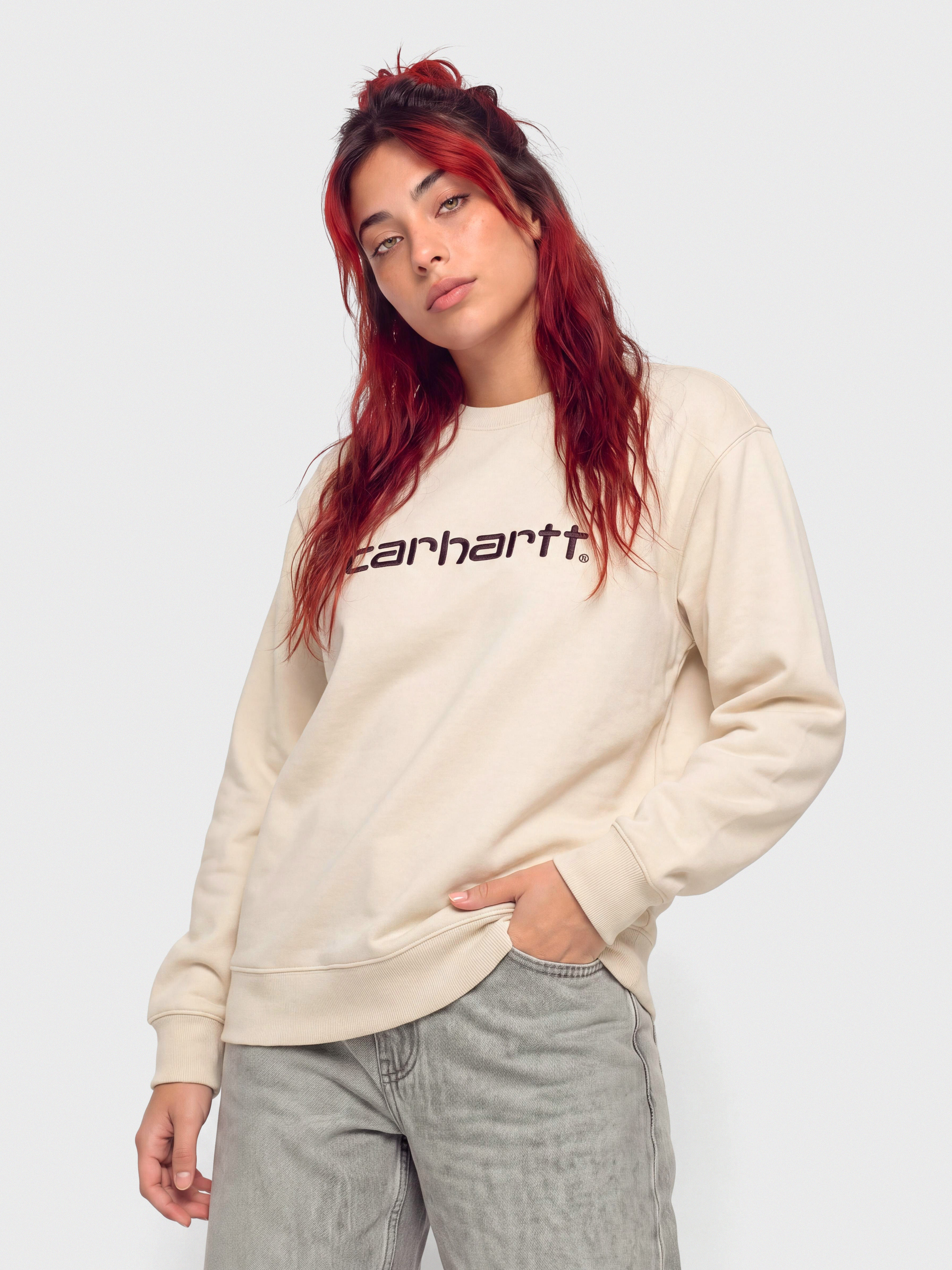 Carhartt WIP Sweatshirt Carhartt Wmn (cinnerus/cozy purple)