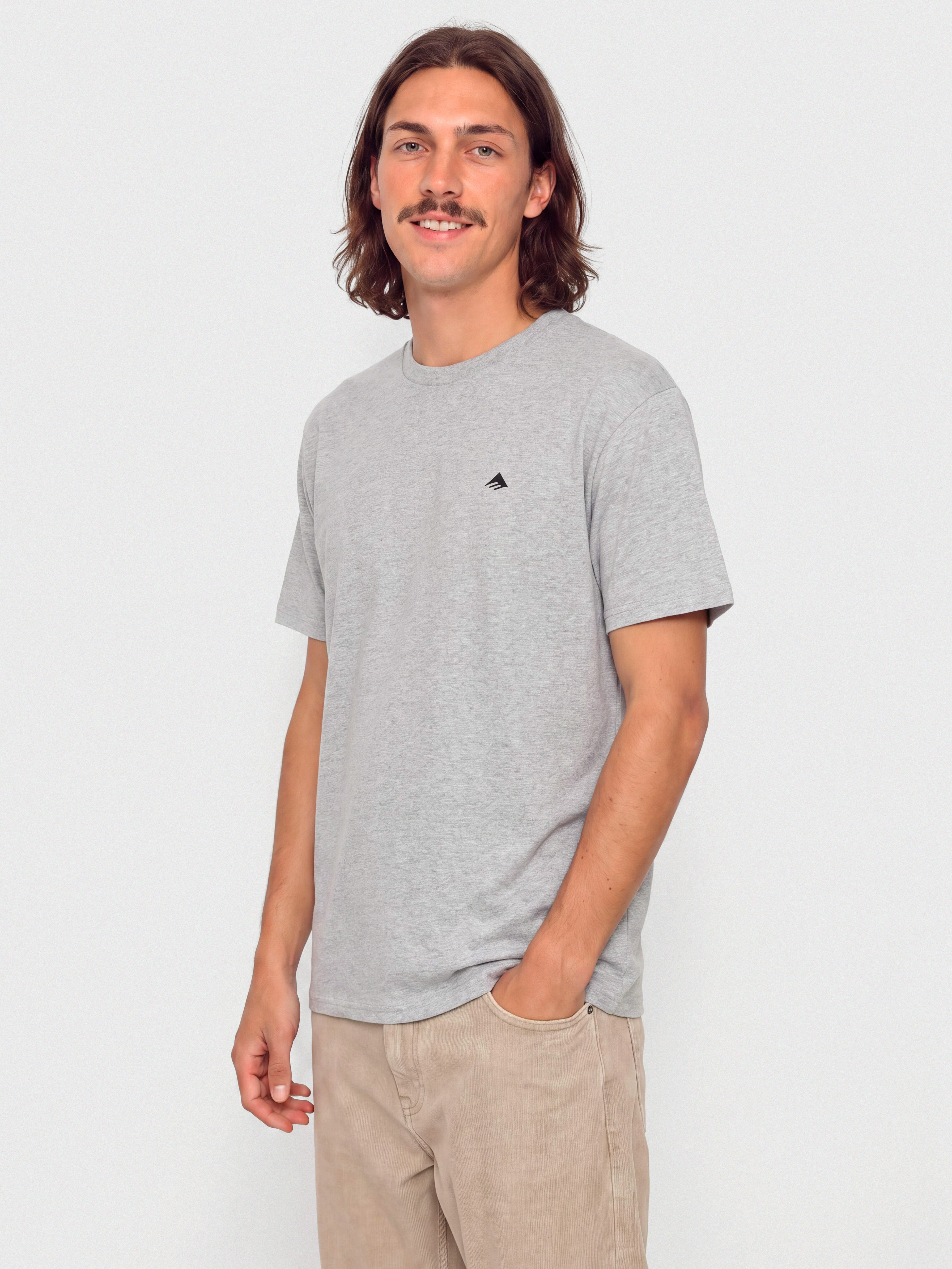 Emerica Justified Triangle T-Shirt (grey/heather)