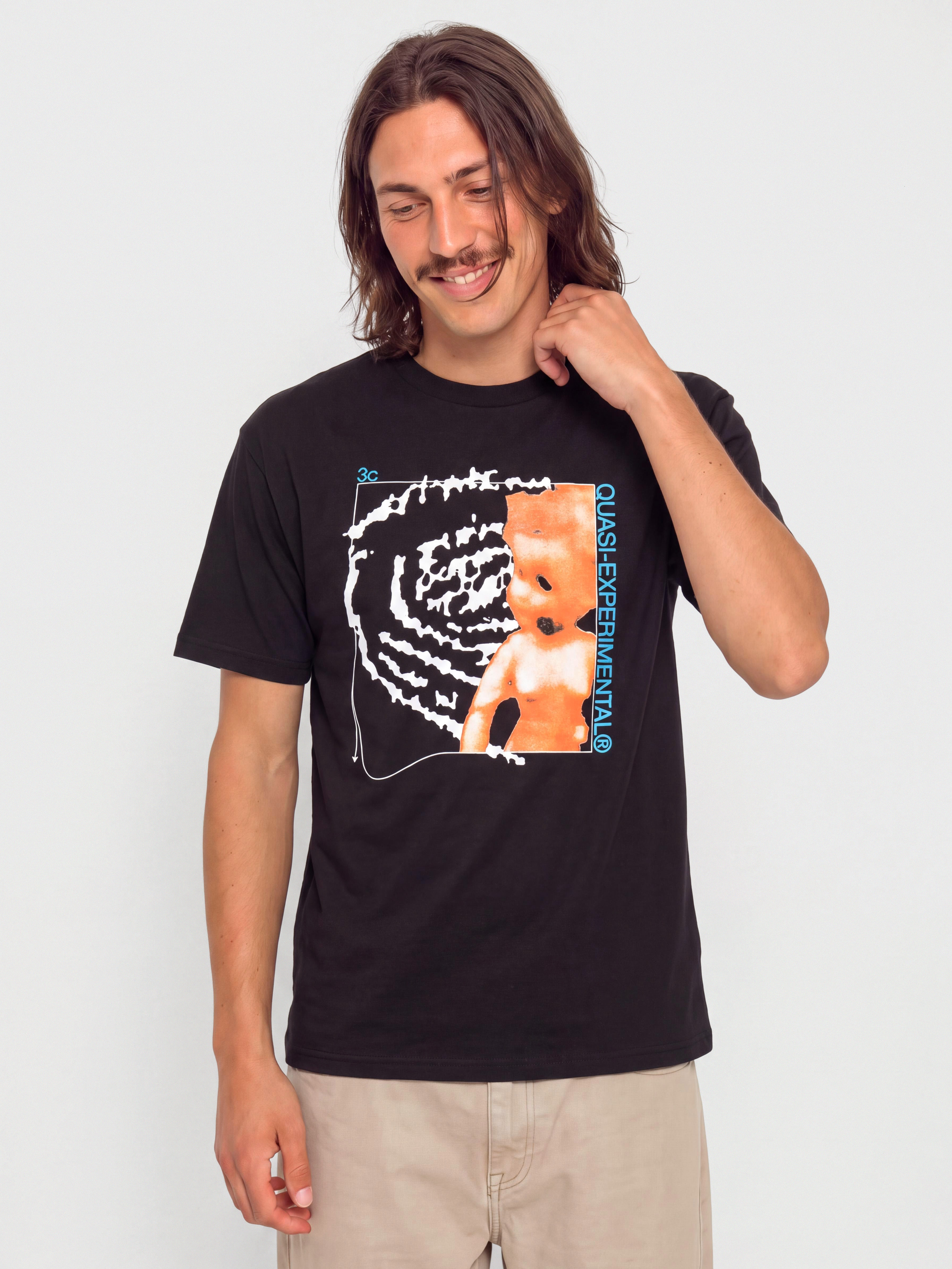 Quasi Skateboards Doll Face T-Shirt (black)