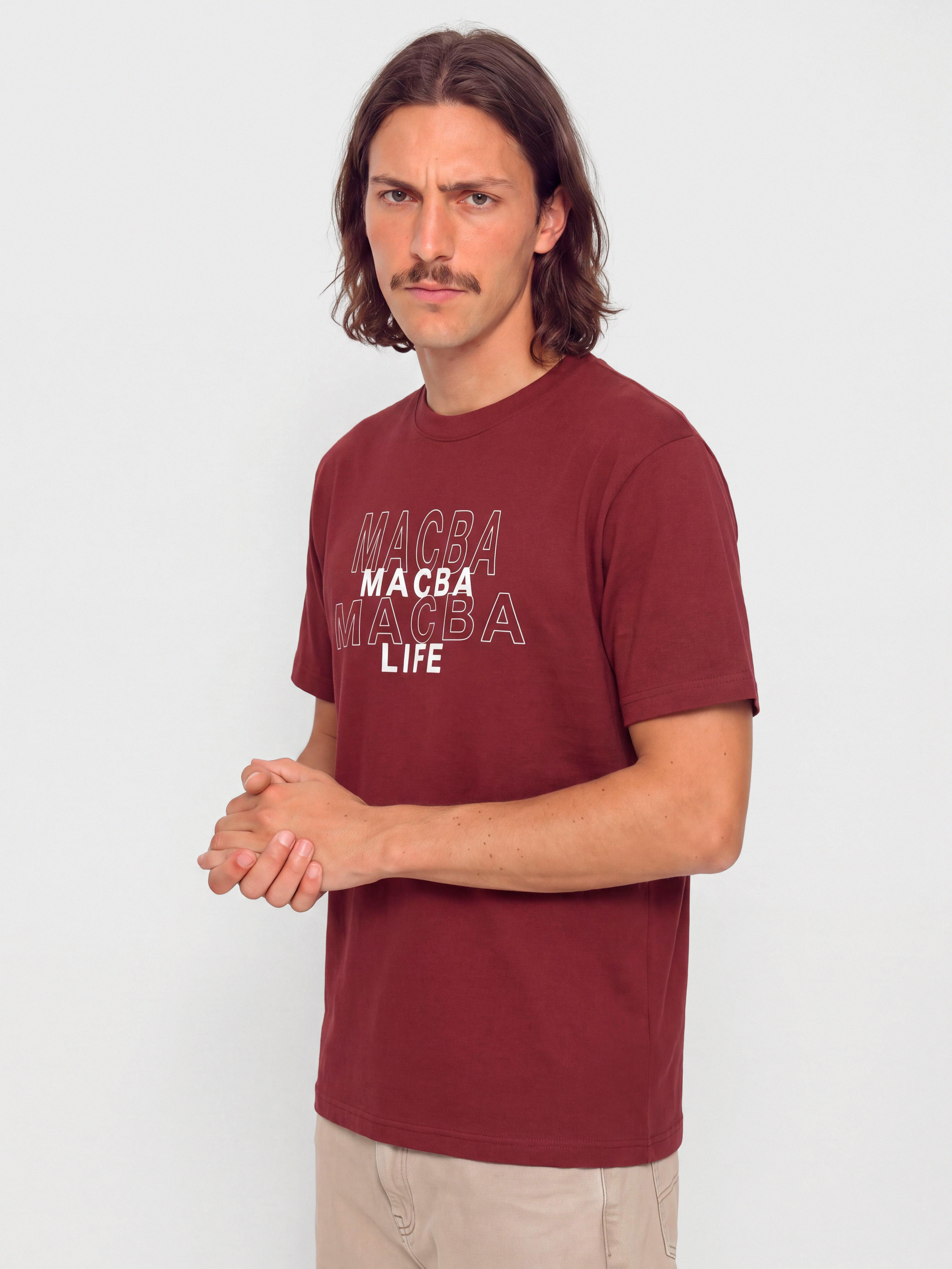 Lakai T-Shirt X Macbalife (red)