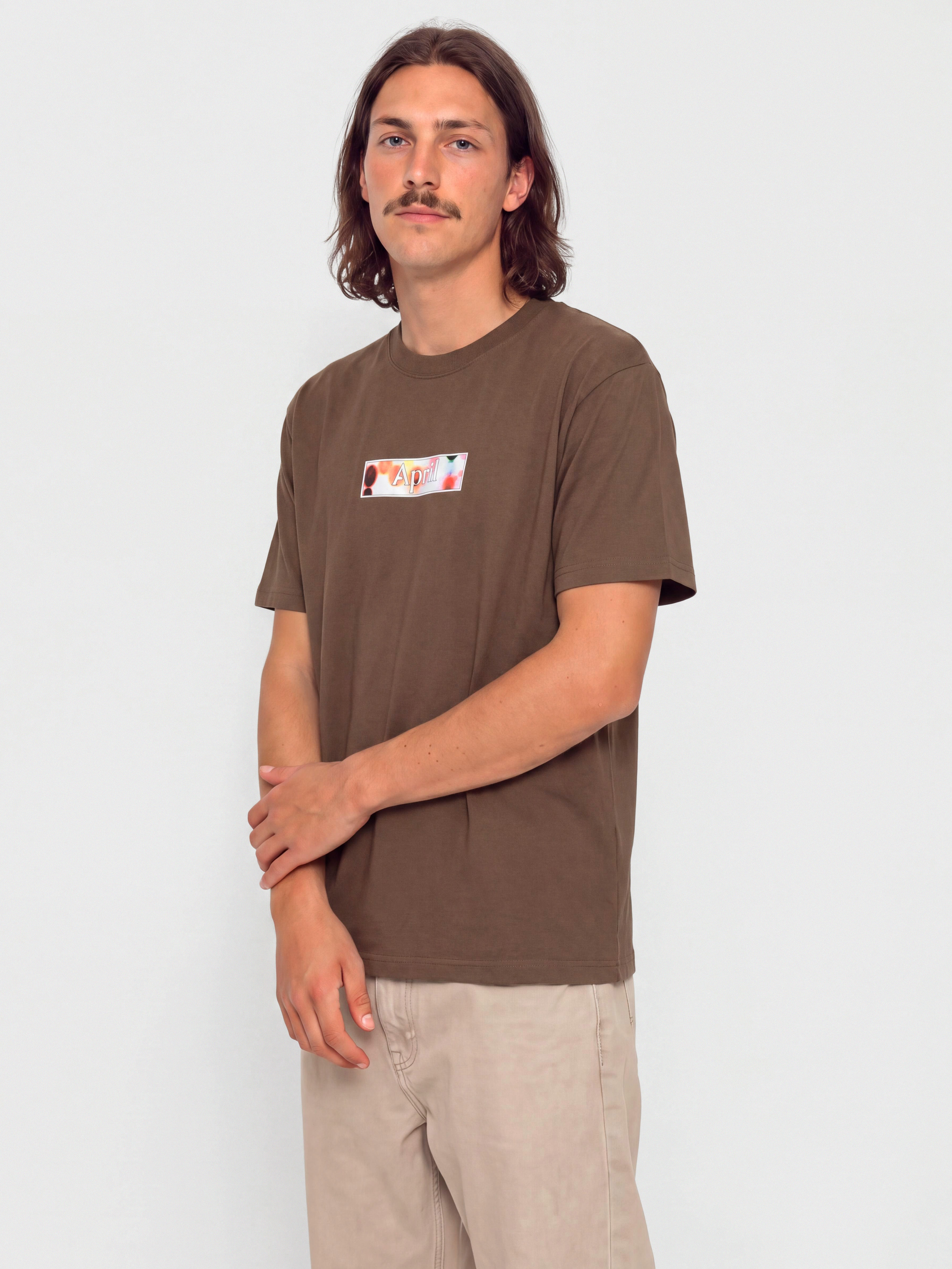 April Skateboards T-Shirt Genes (brown)
