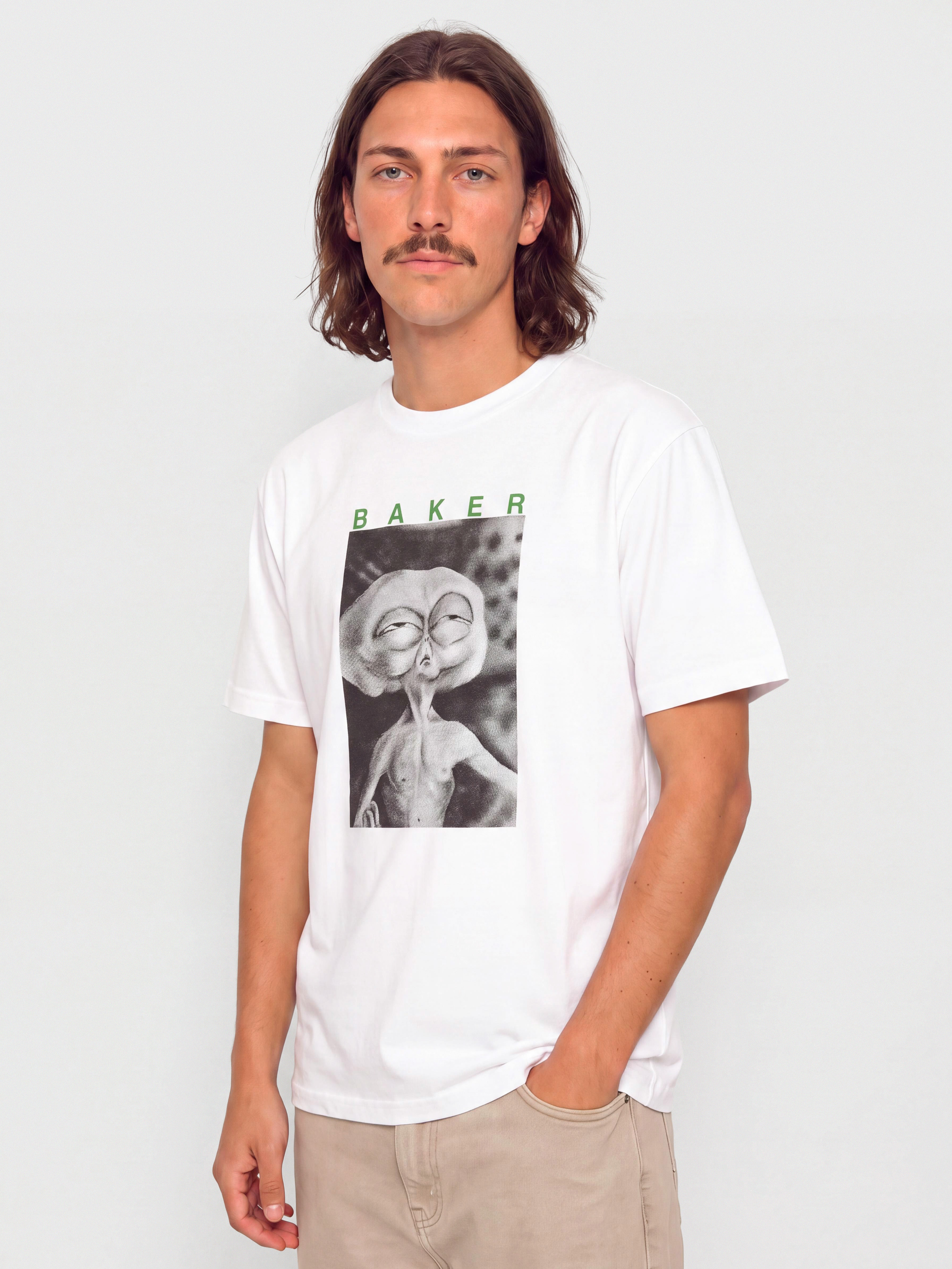 Baker T-Shirt Block Busters (white)