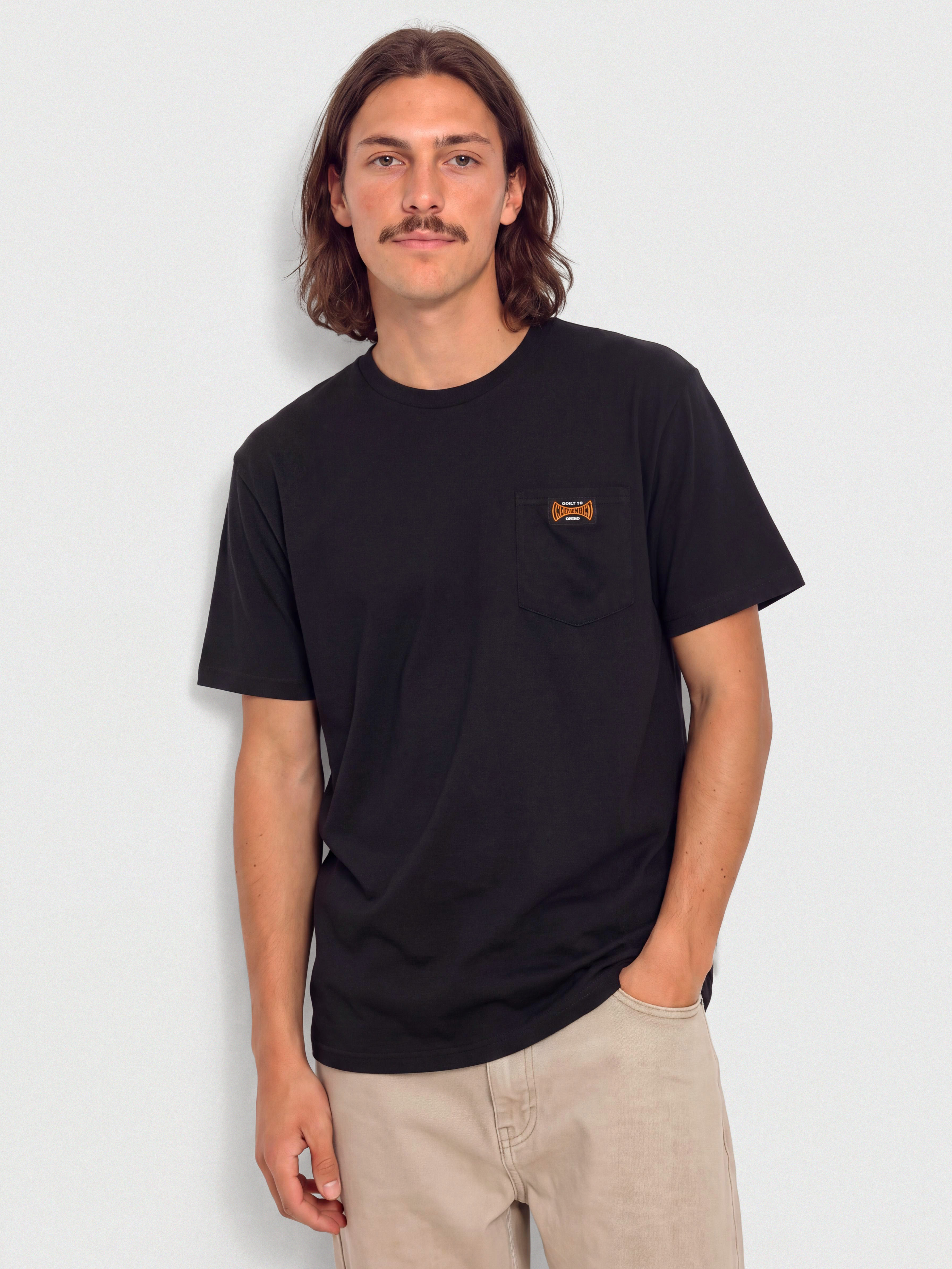 Independent T-Shirt Built To Grind Pocket (black)