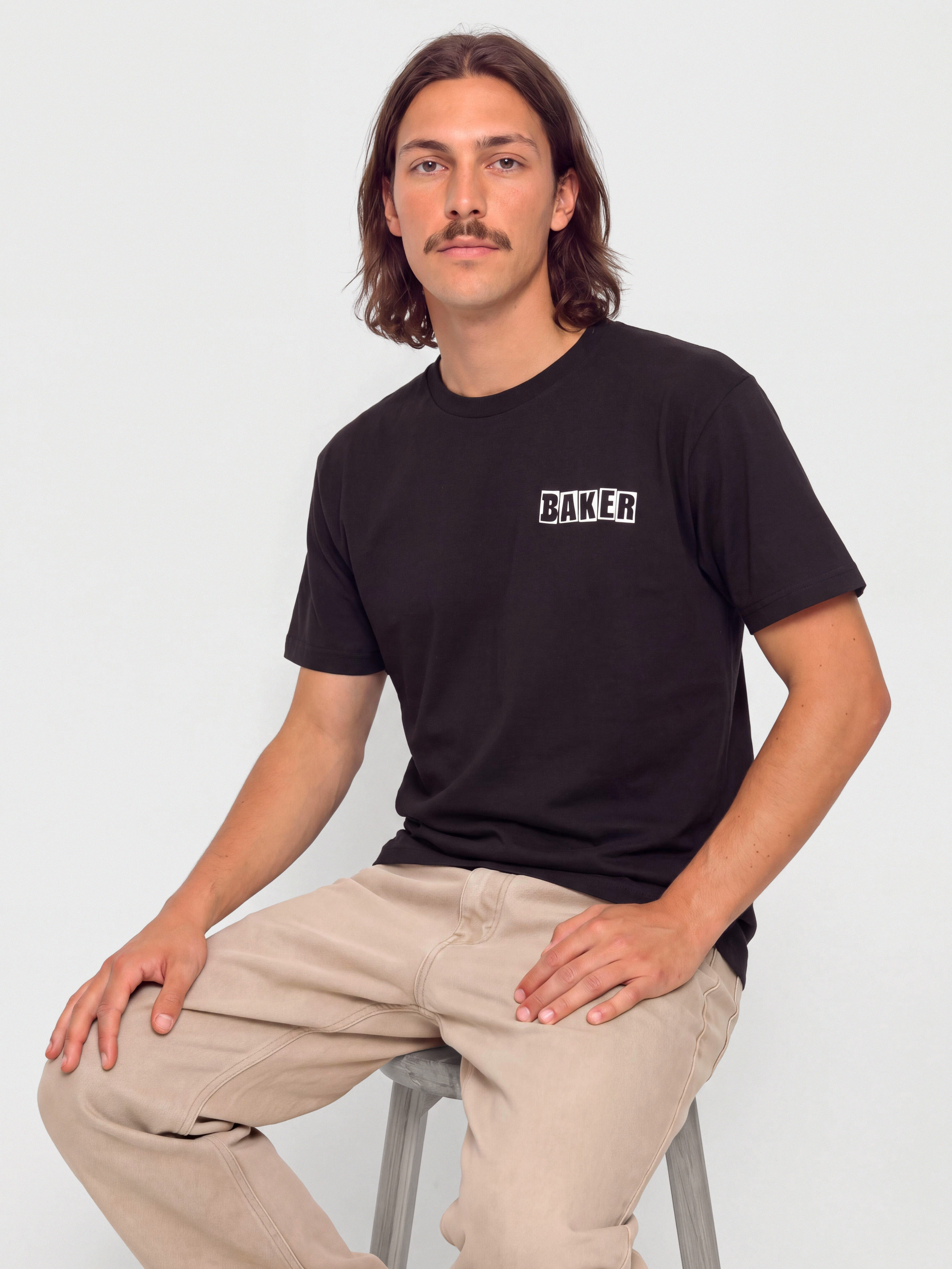 Baker Uno T-Shirt (black/white)