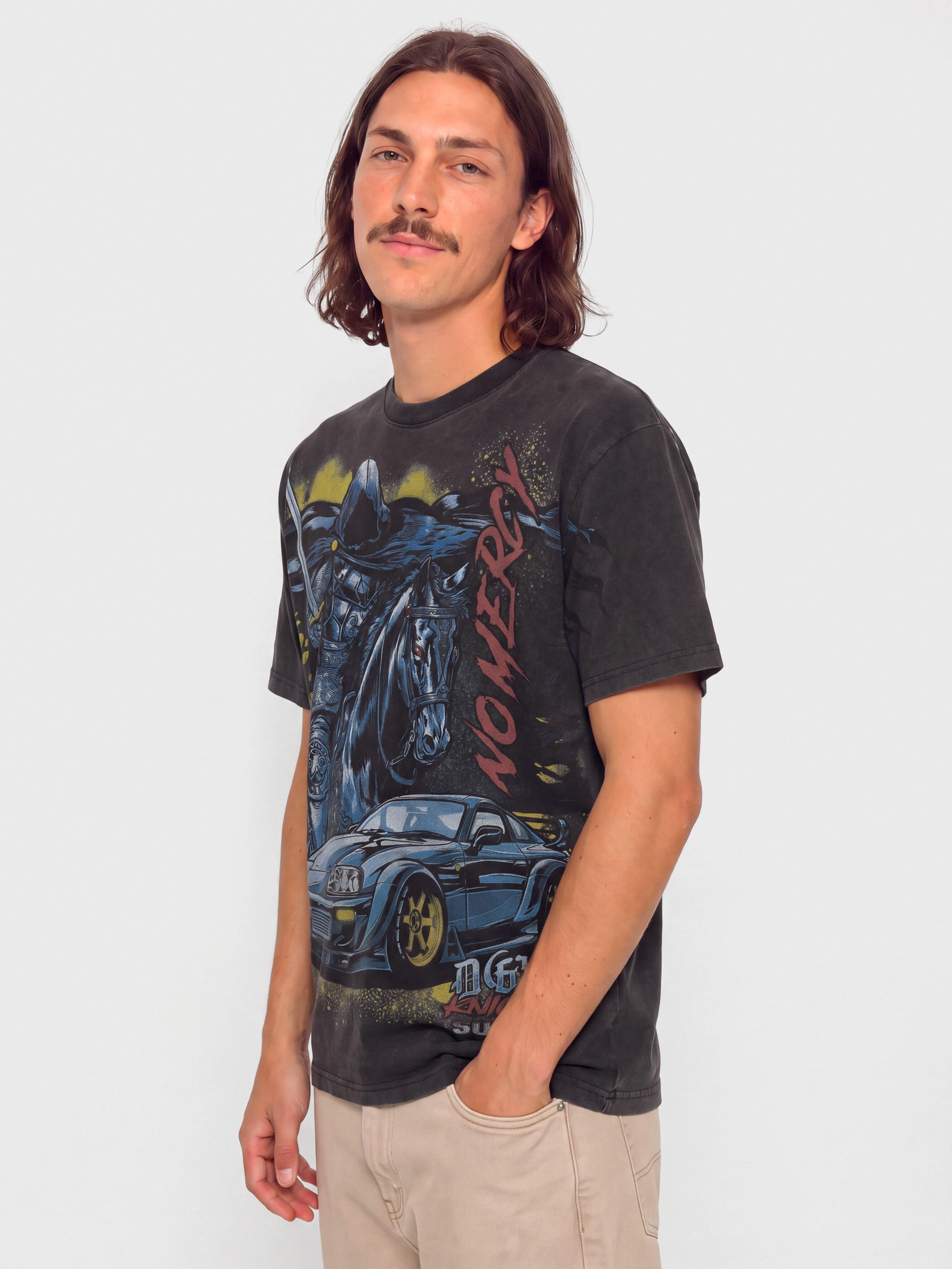 DGK T-Shirt Black Knight (vintage black)