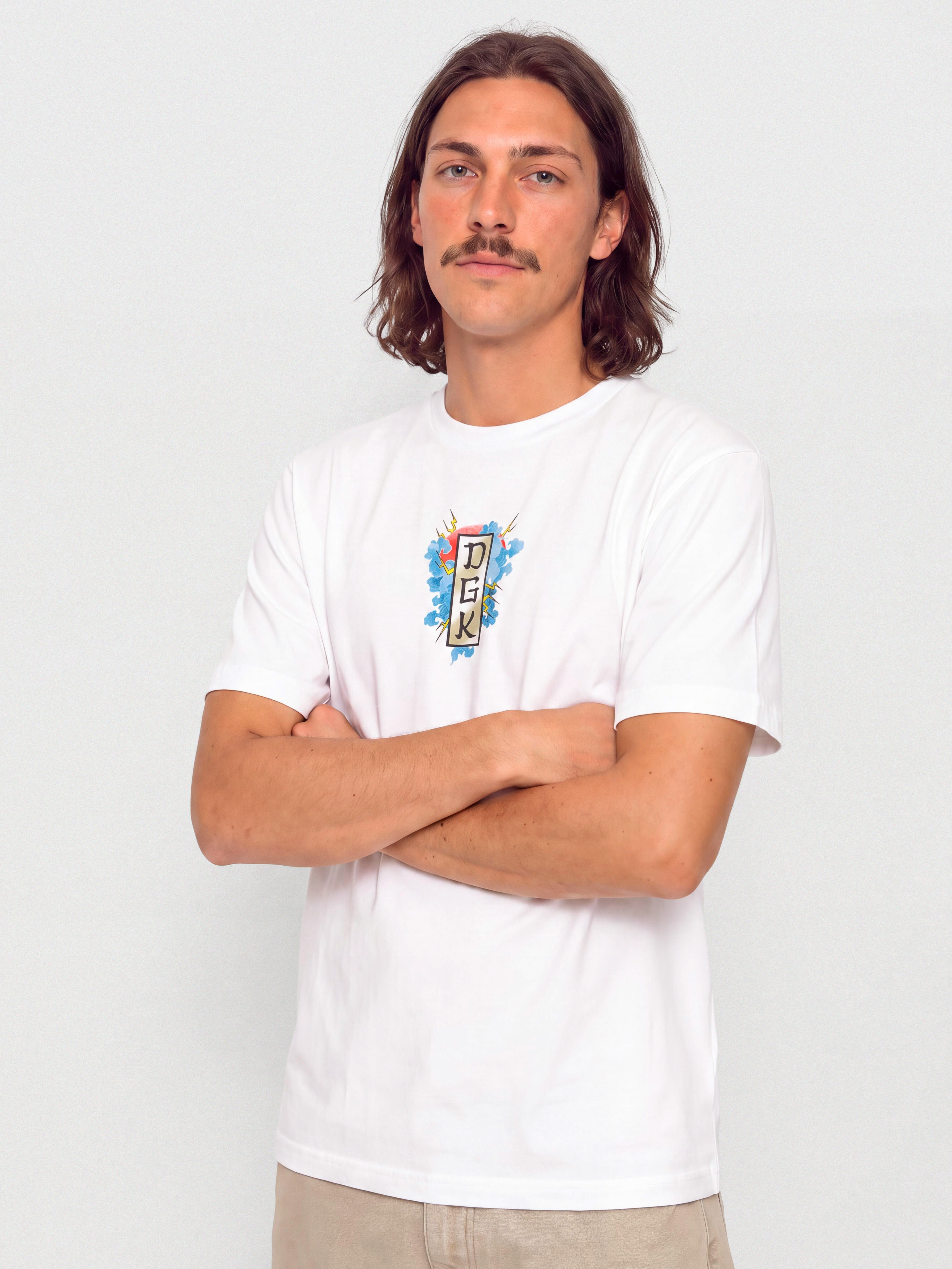 DGK T-Shirt Battle (white)