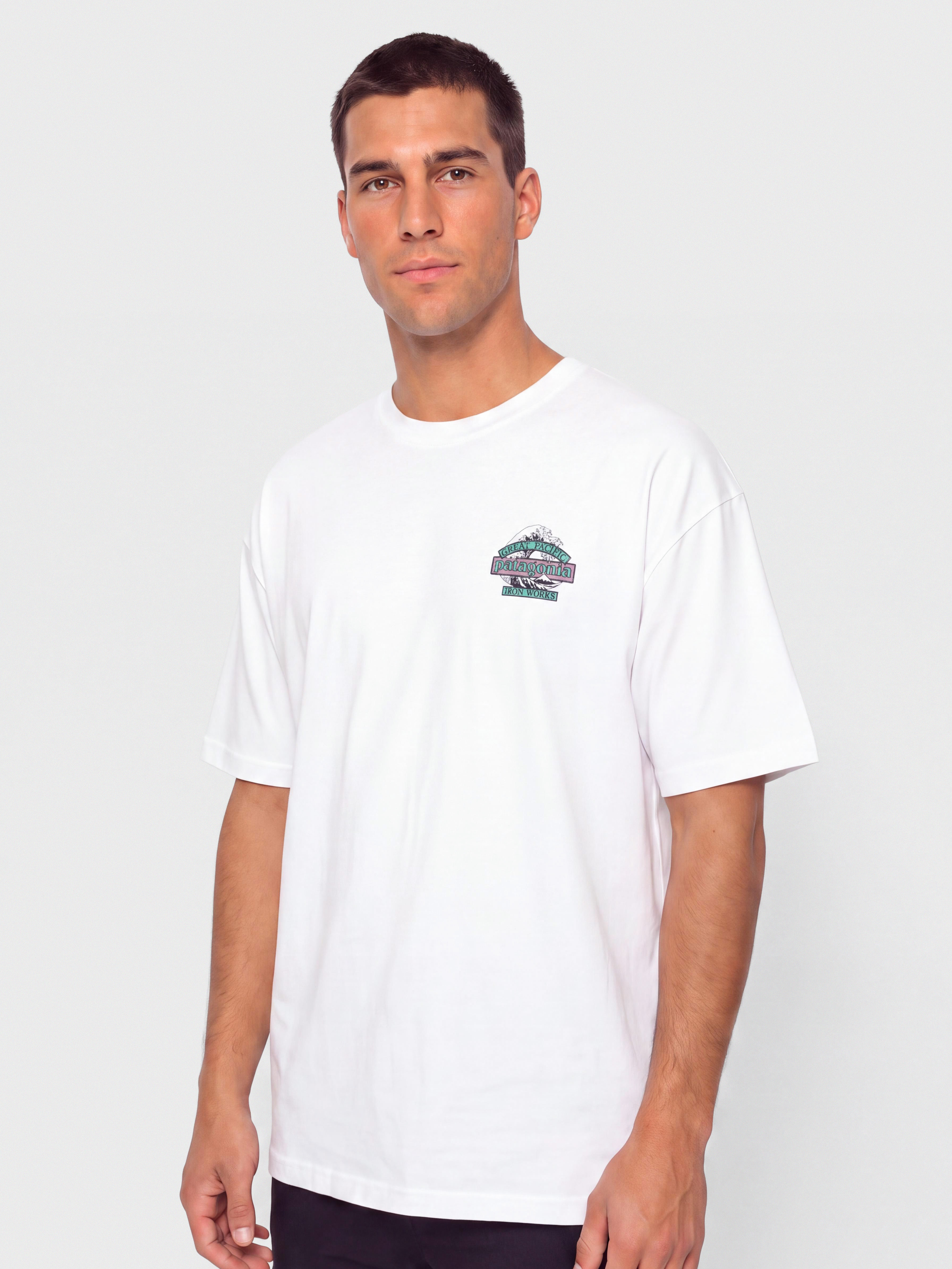 Patagonia Great Waves Responsibili T-Shirt (fiber white)