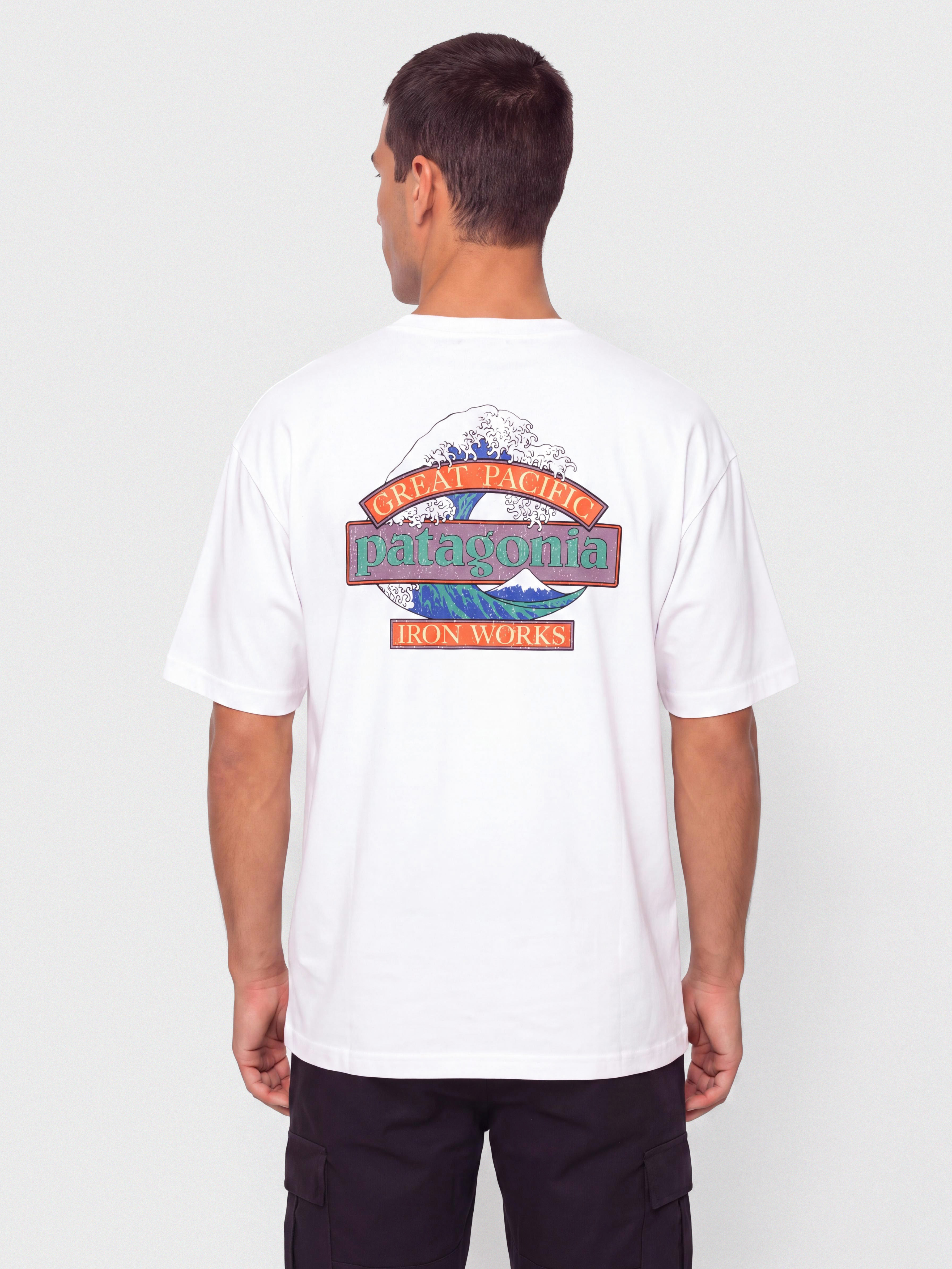 Patagonia Great Waves Responsibili T-Shirt (fiber white)