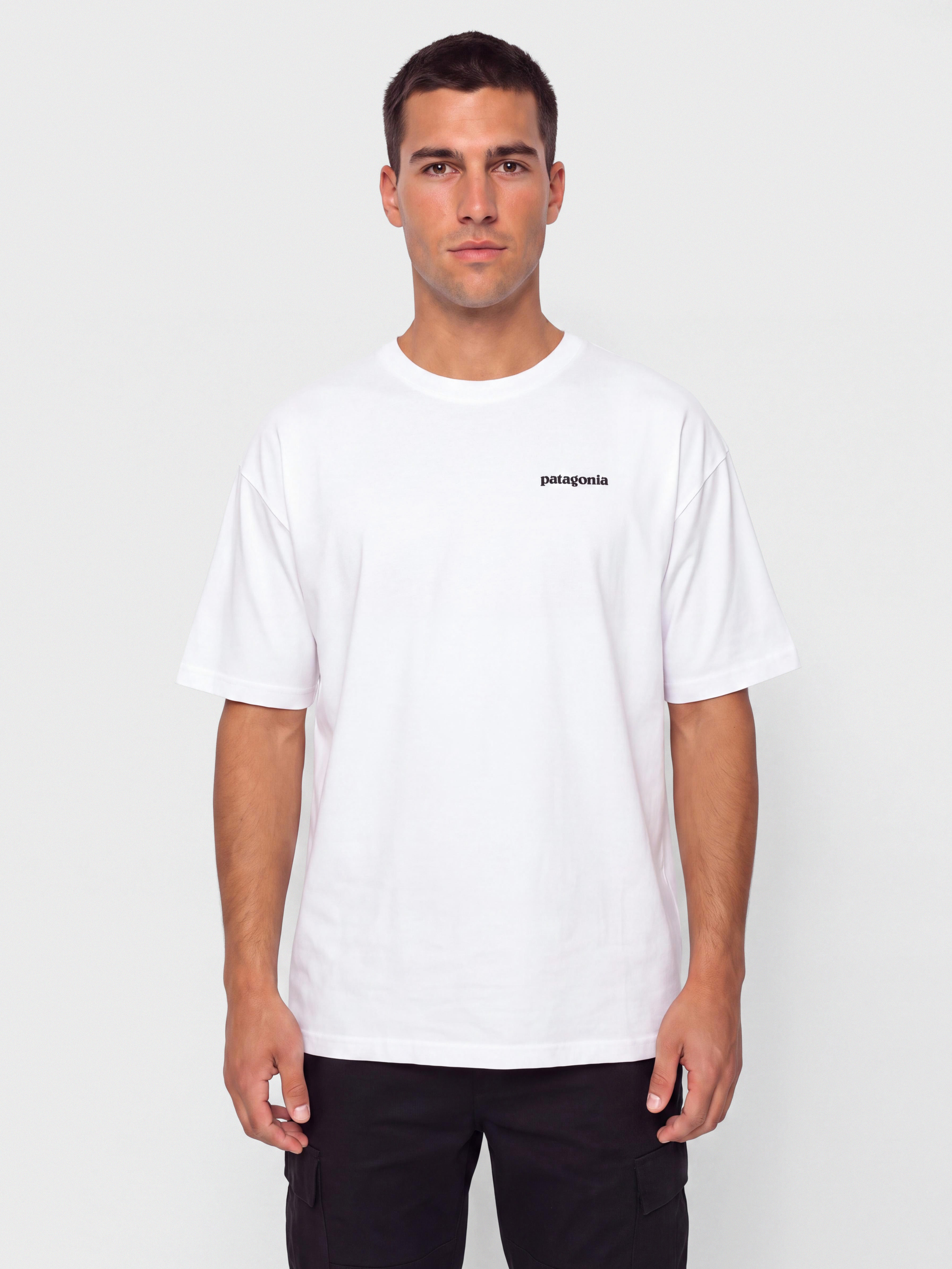 Patagonia P6 Logo Responsibili T-shirt (white)