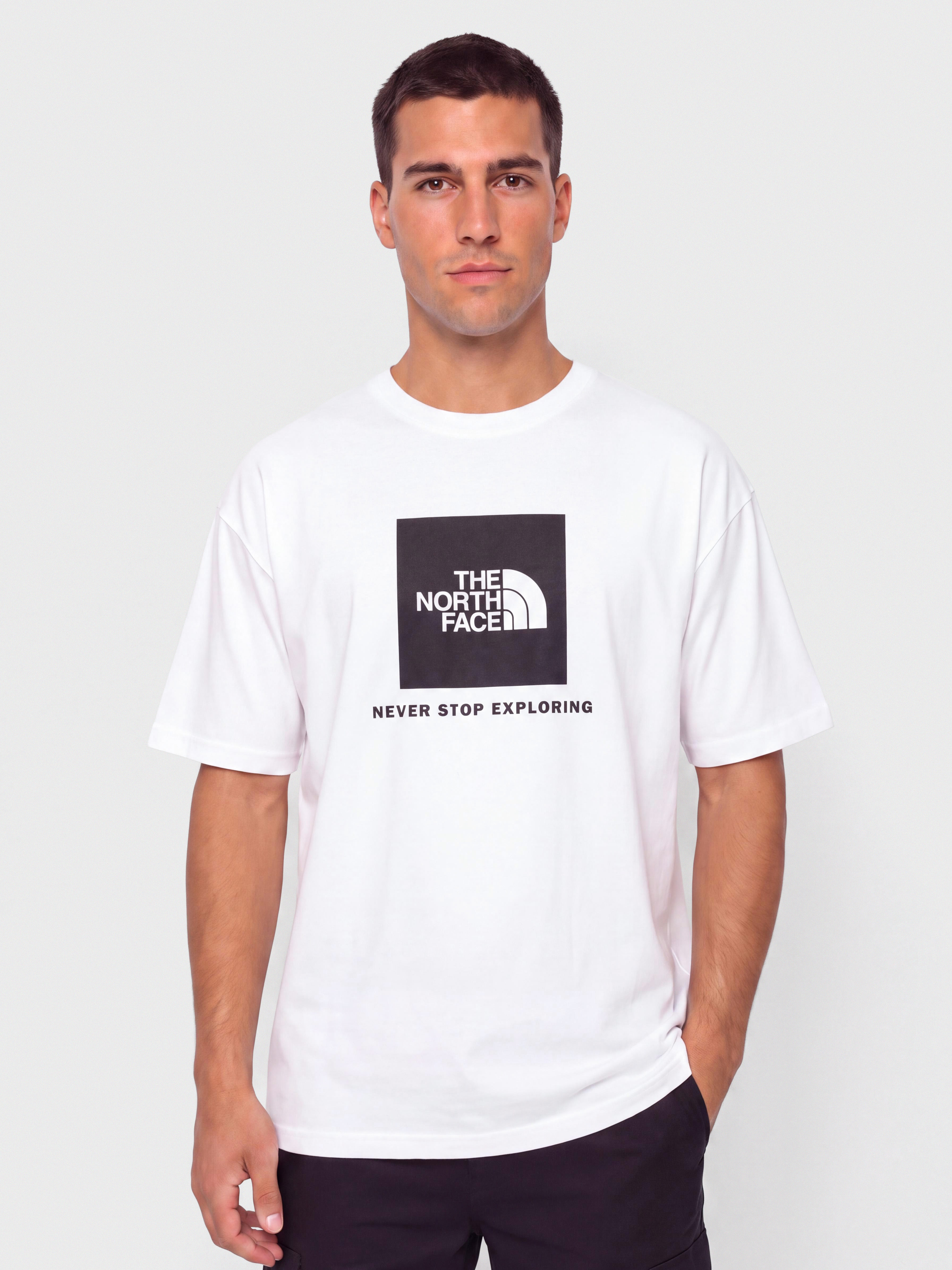 The North Face Raglan Redbox T-Shirt (tnf white)