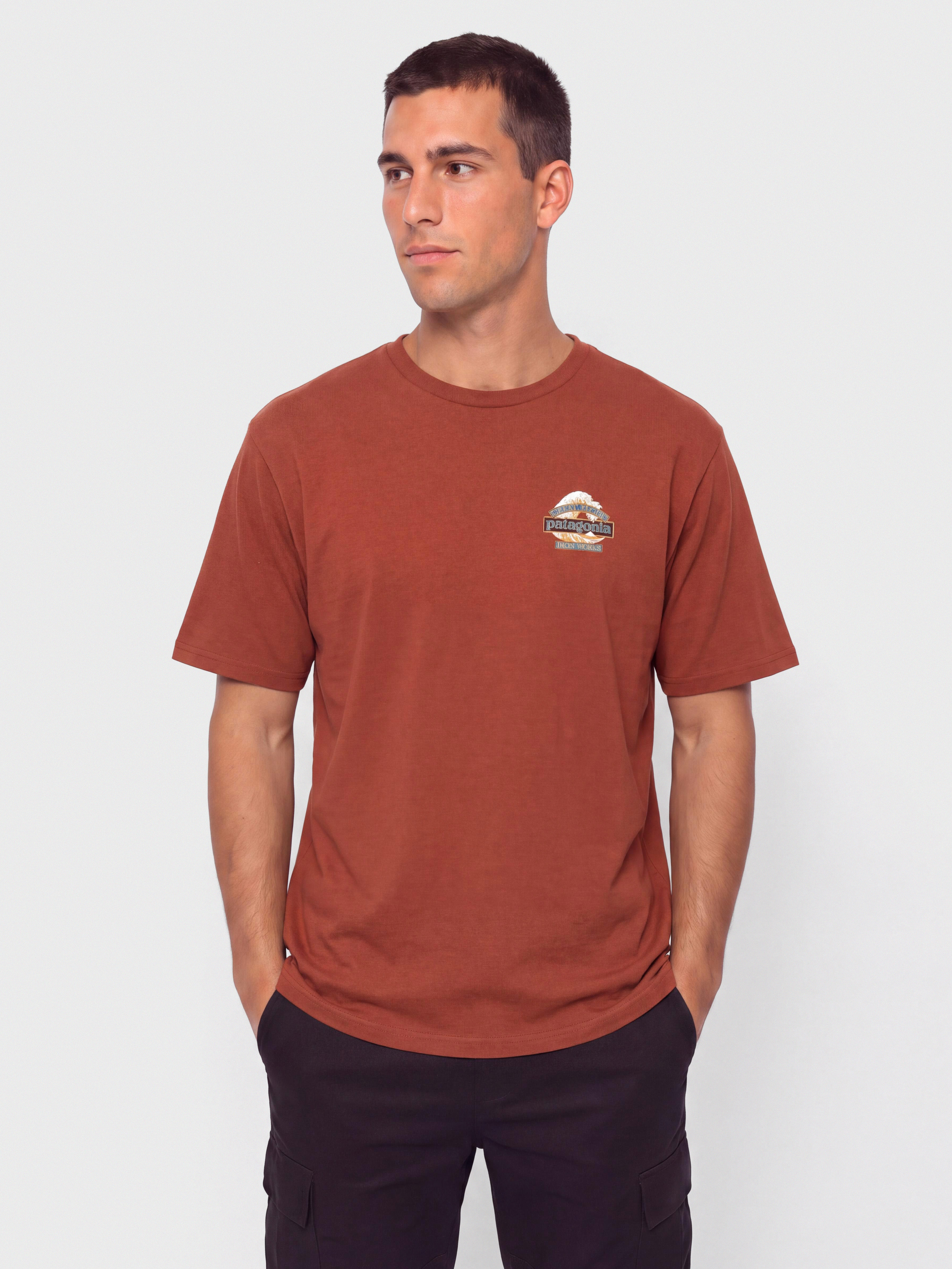 Patagonia Great Waves Responsibili T-Shirt (rusty red)