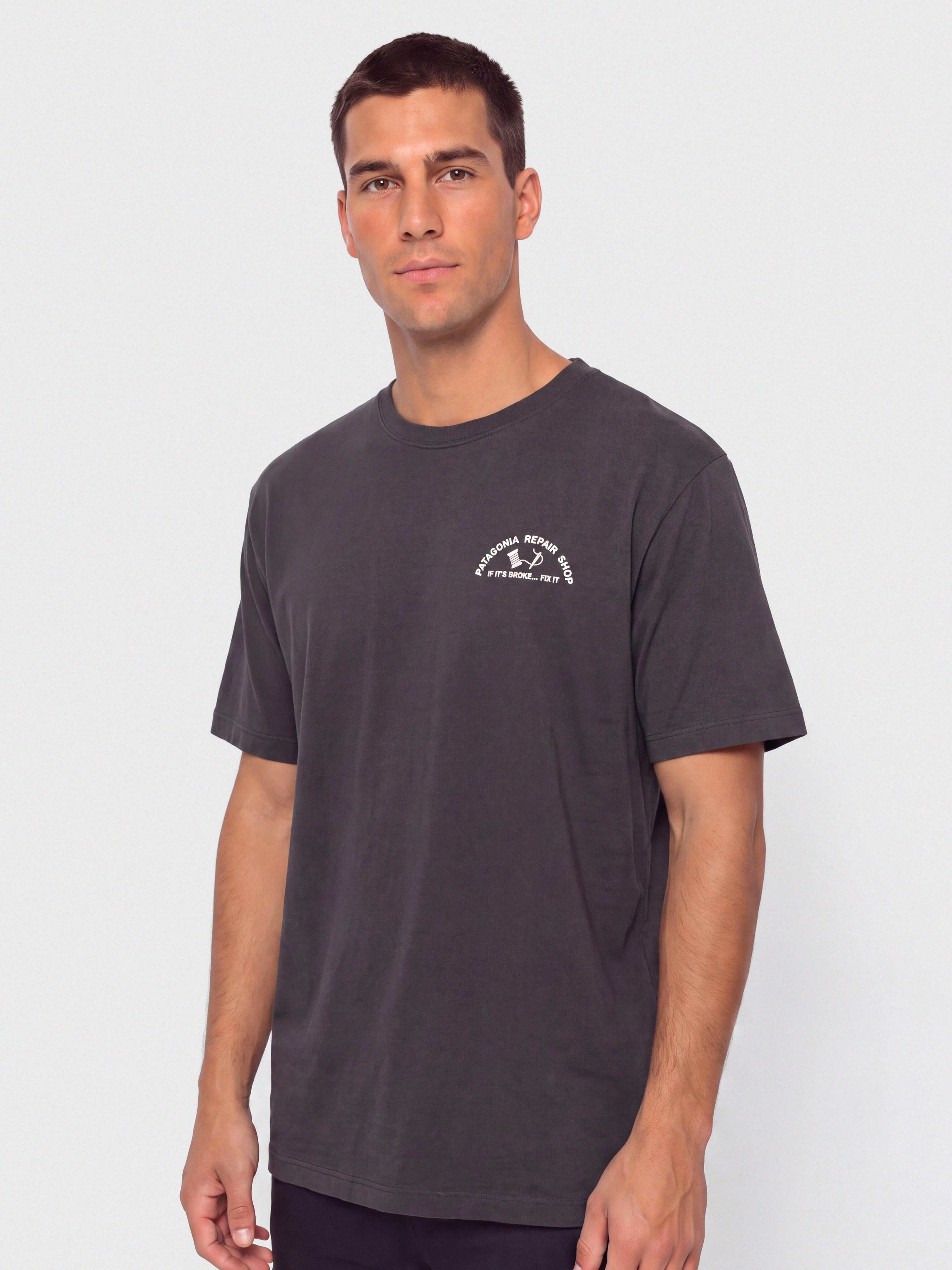 Patagonia Repair Shop T-Shirt (ink black)
