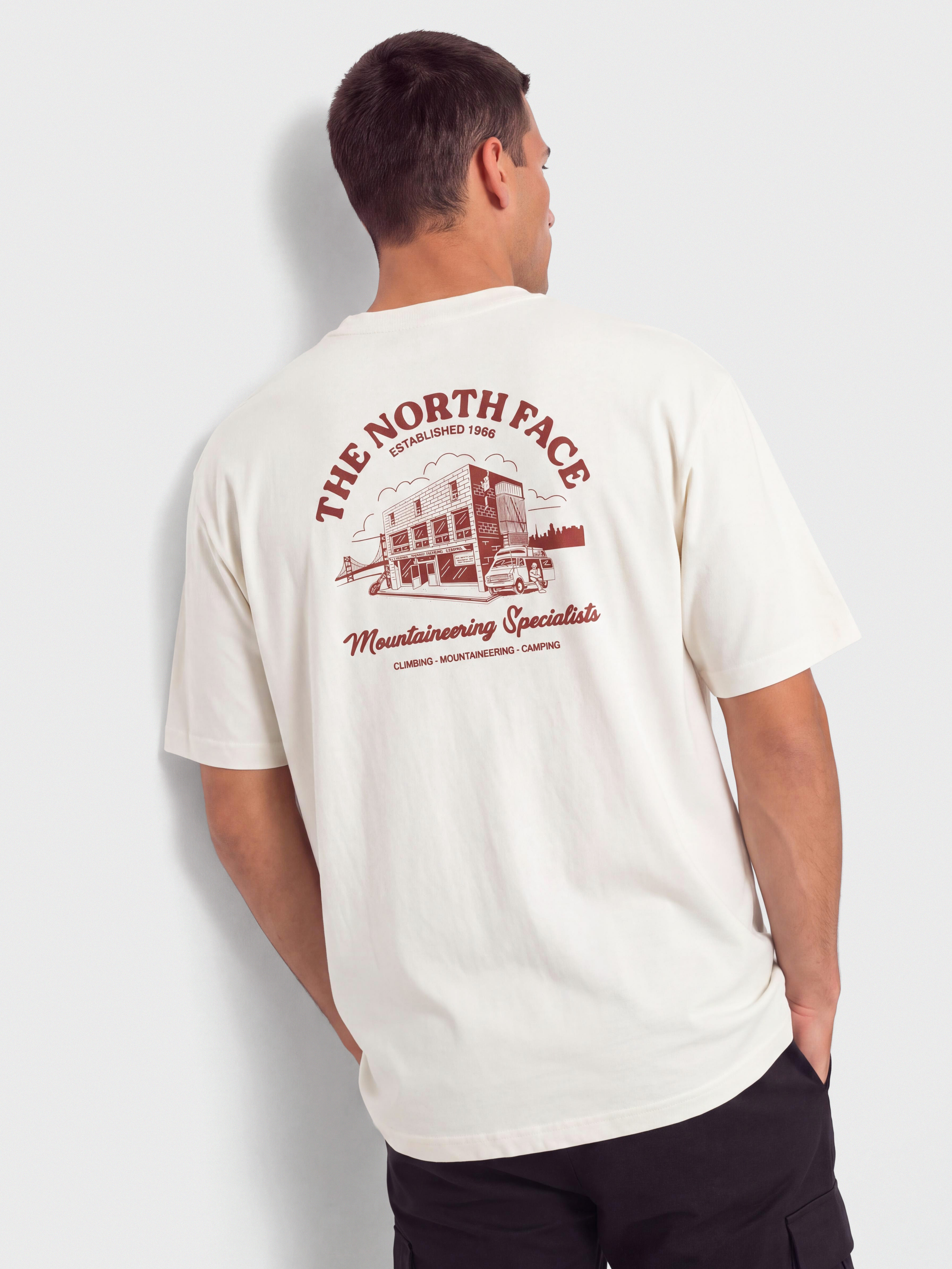 The North Face Og Store Relaxed T-shirt (white dune)