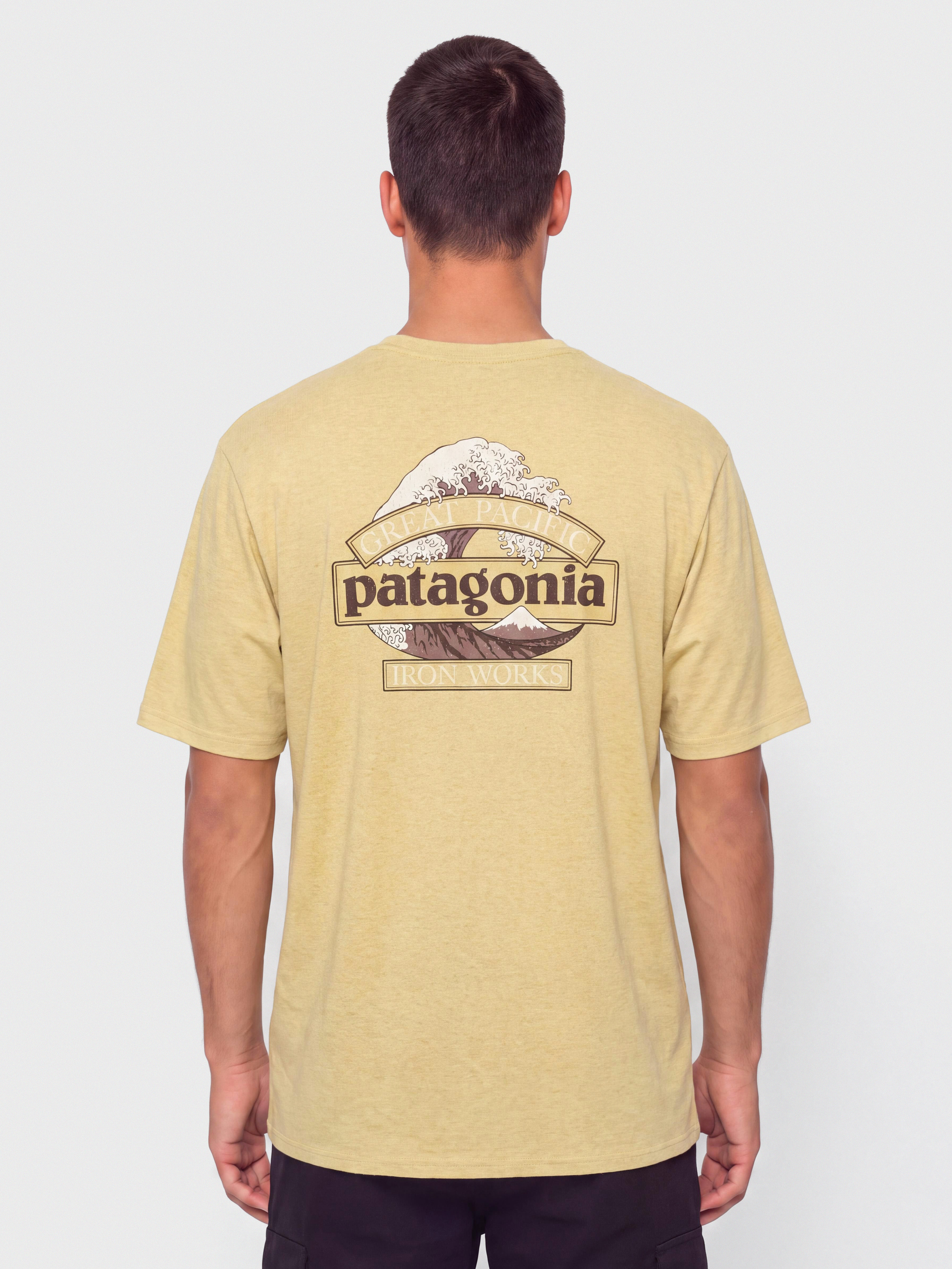 Patagonia Great Waves Responsibili T-Shirt (lynx tan)