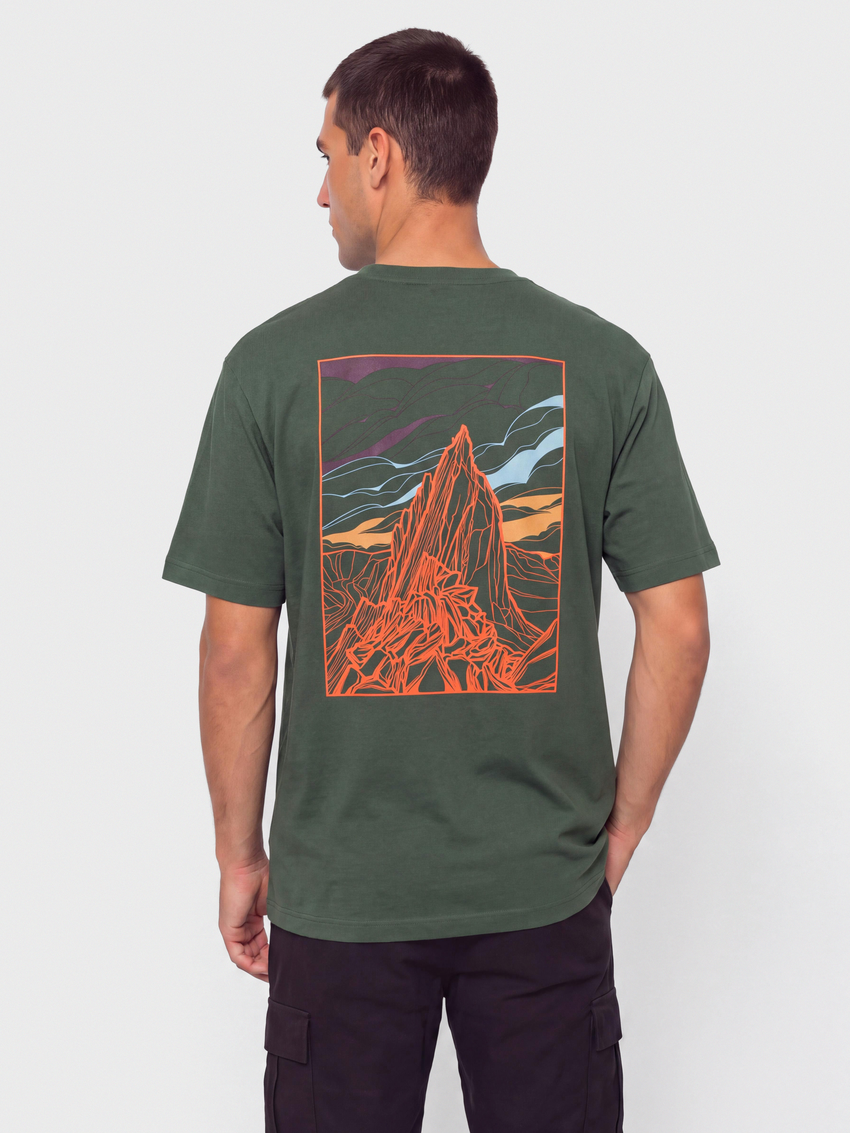 Patagonia Cloud Crag T-Shirt (canopy green)