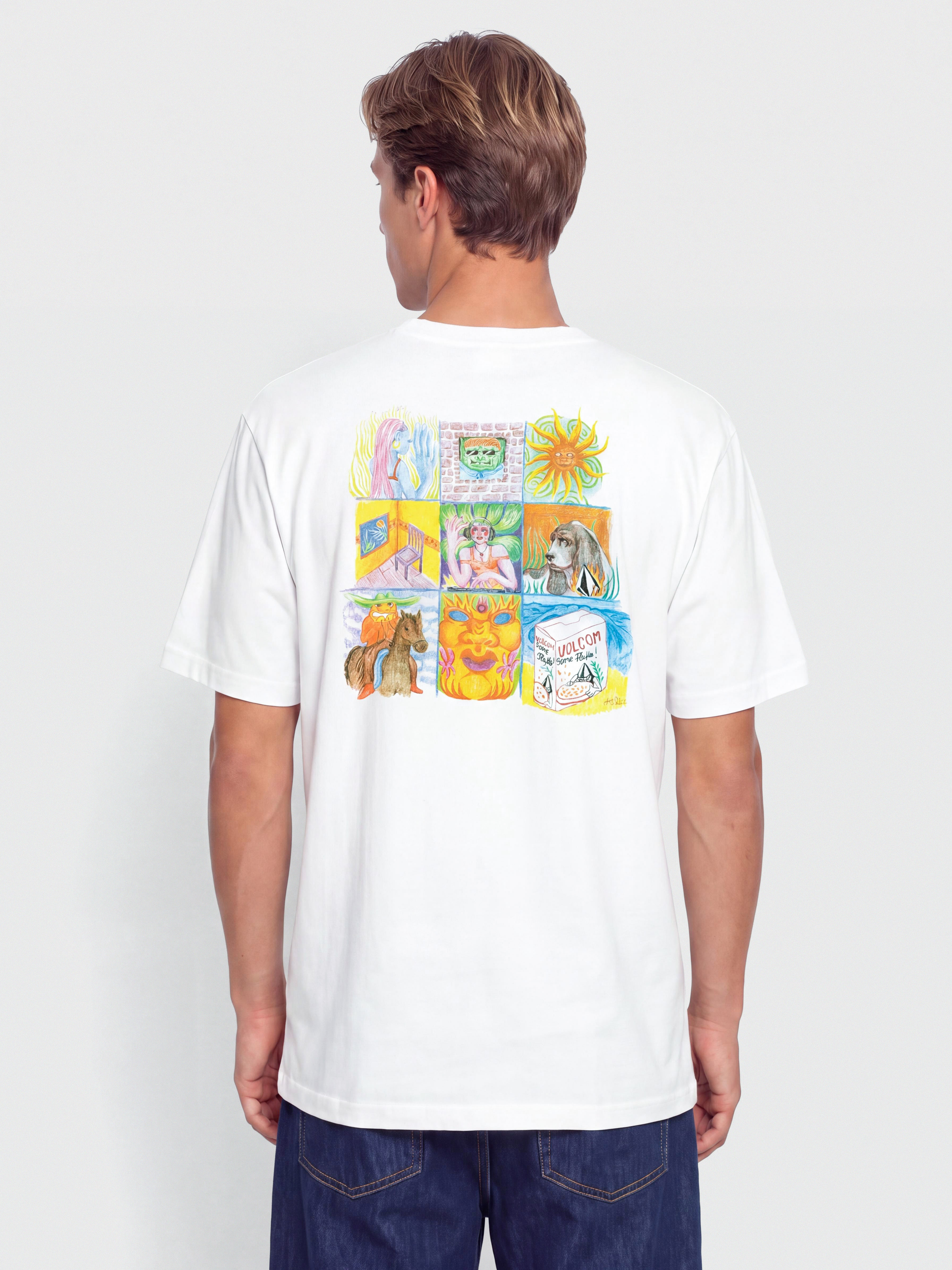 Volcom Double Fantasy Lse T-Shirt (white)