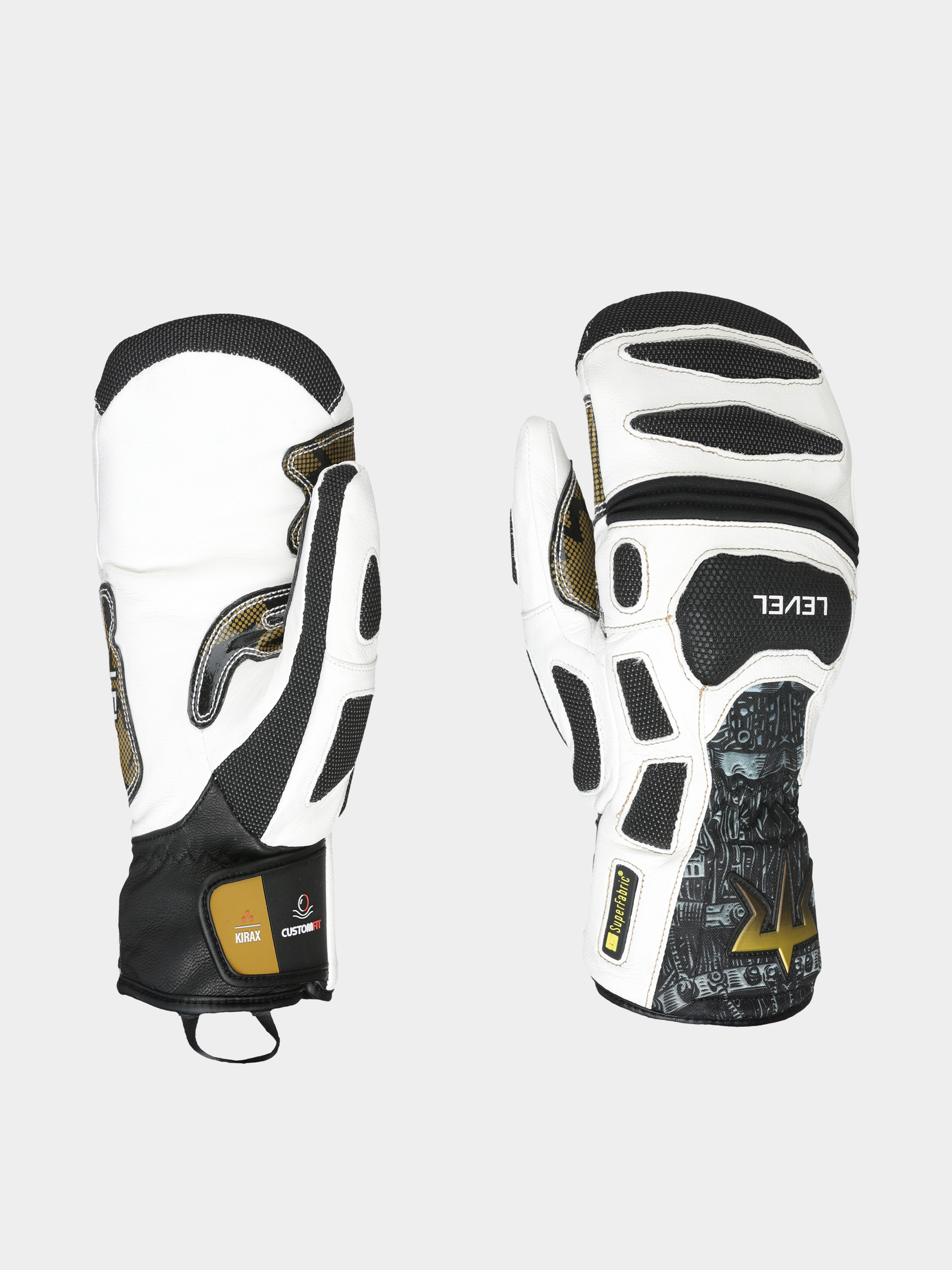 Level Gloves Sq Cf Mitt (black white)