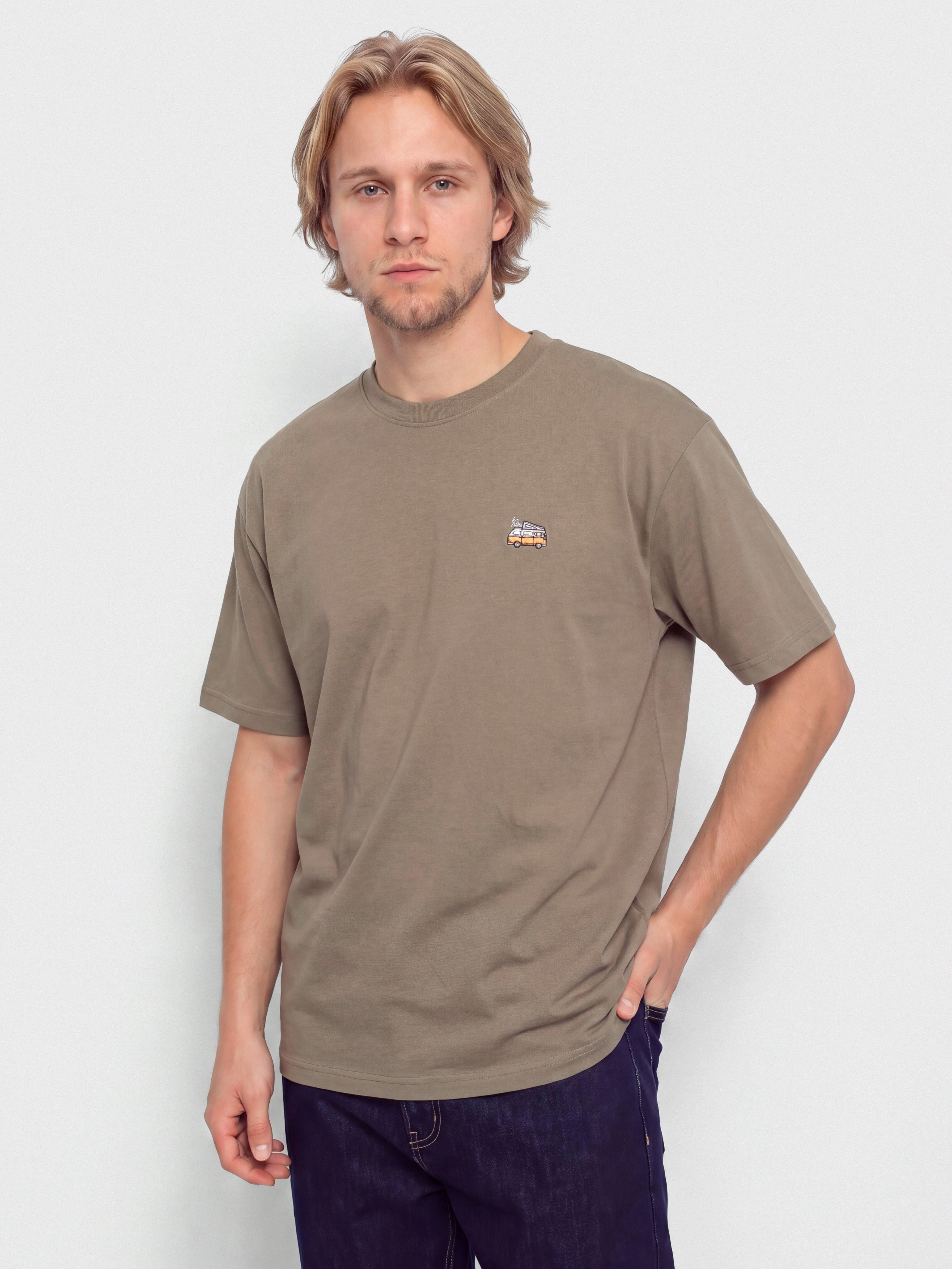 Iriedaily T-Shirt Smokin Van (smokey olive)
