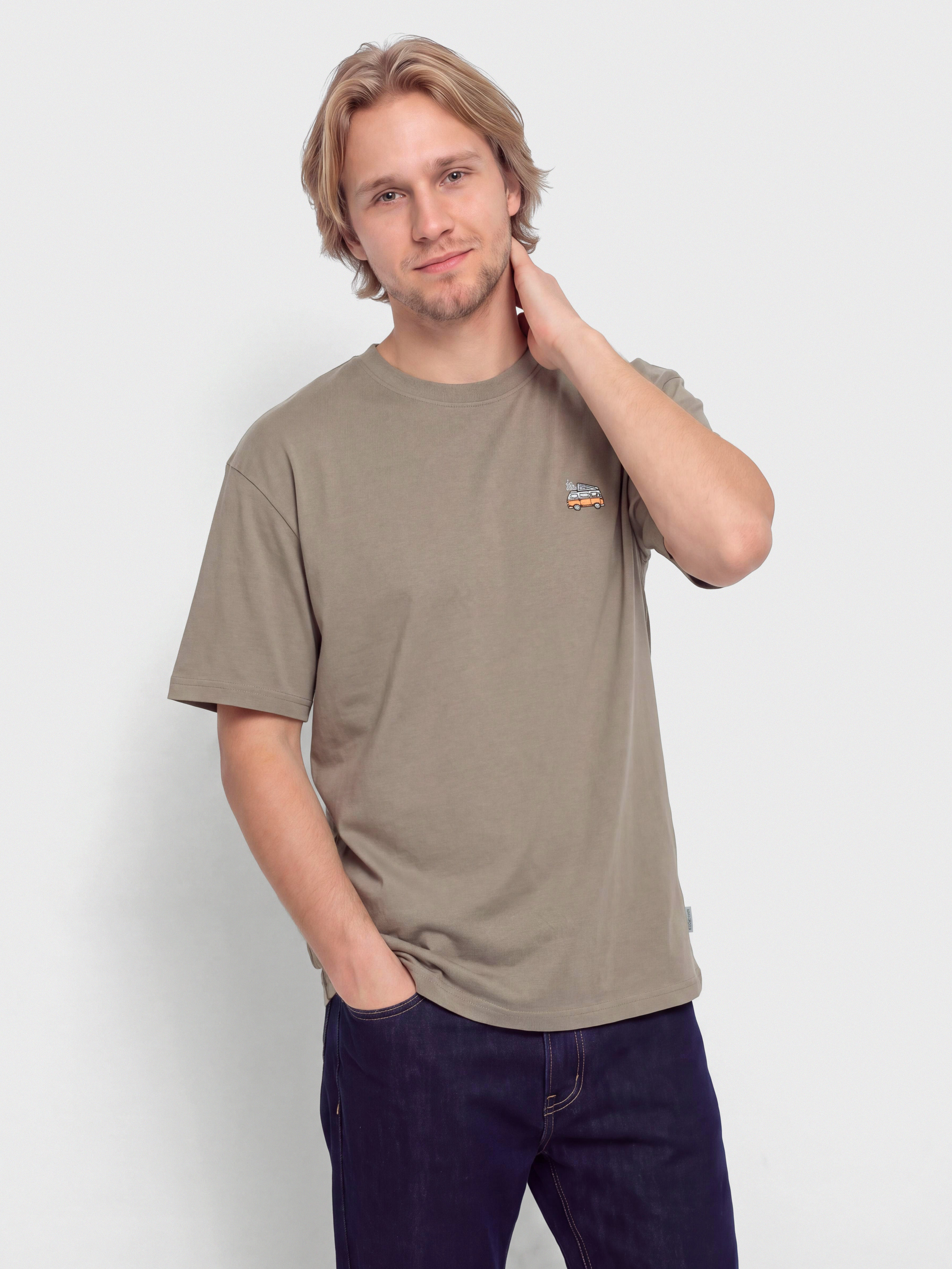 Iriedaily T-Shirt Smokin Van (smokey olive)
