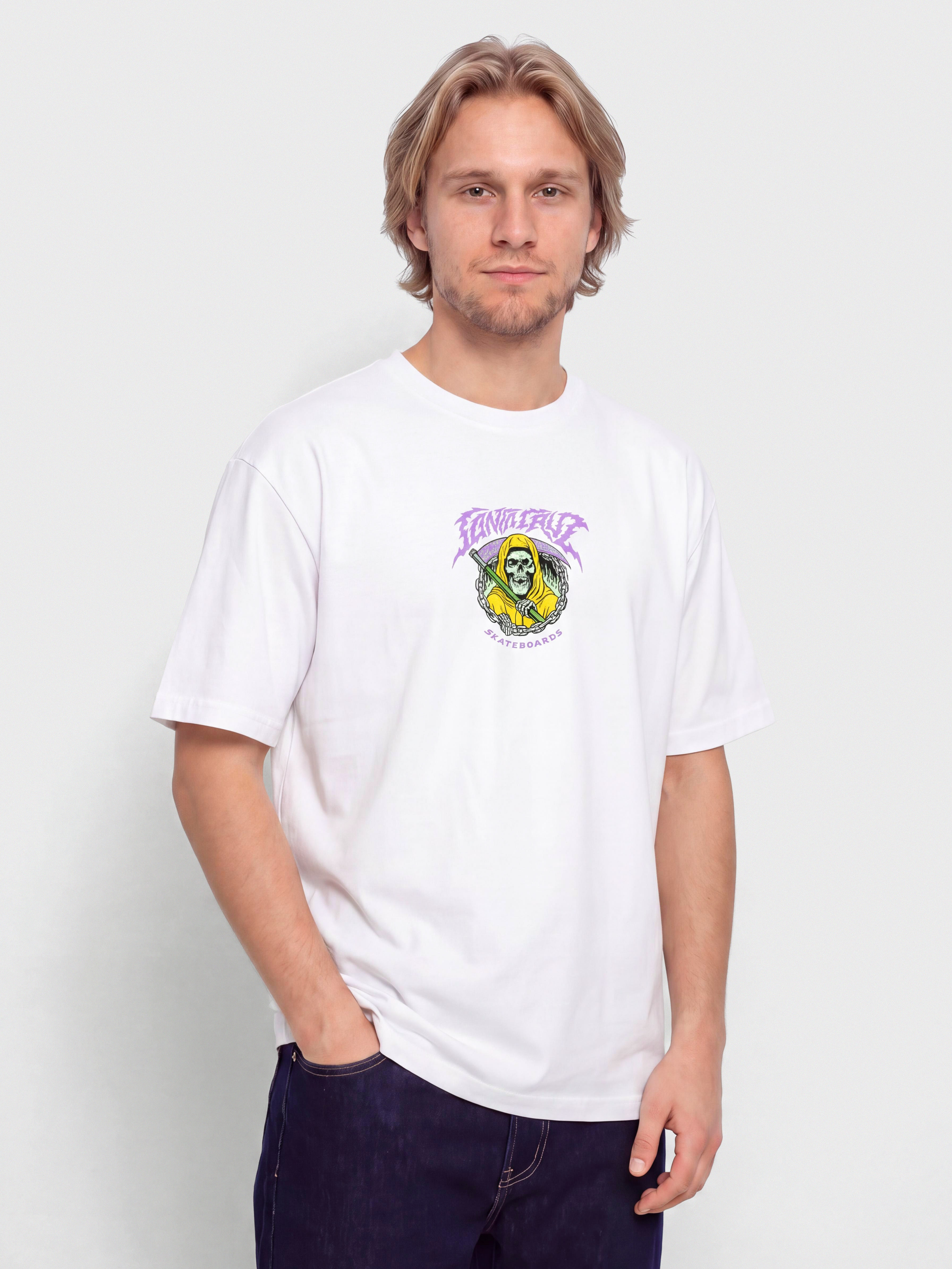 Santa Cruz Out Of Time Front T-Shirt (white)