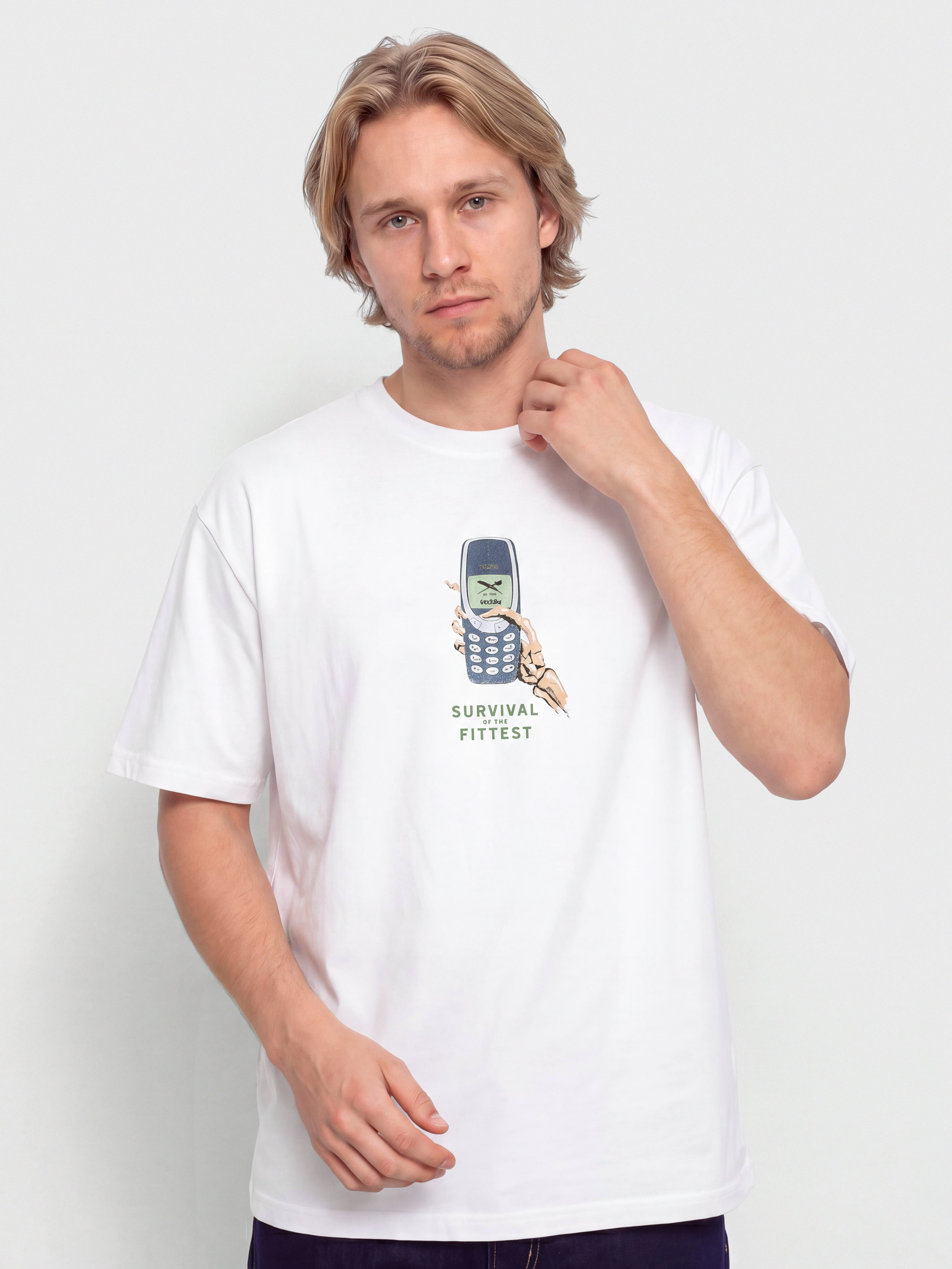 Iriedaily T-Shirt The Fittest (white)