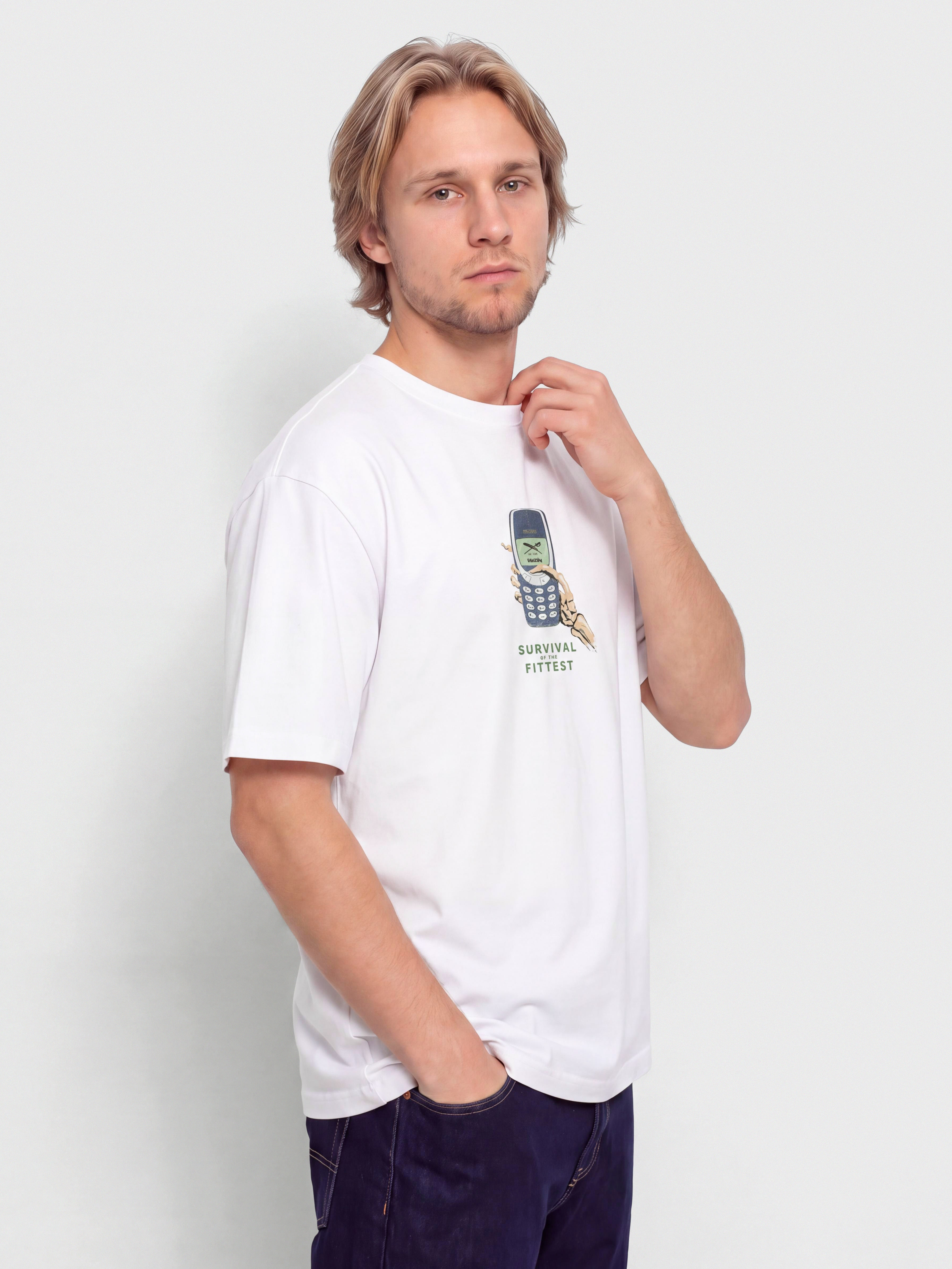 Iriedaily T-Shirt The Fittest (white)