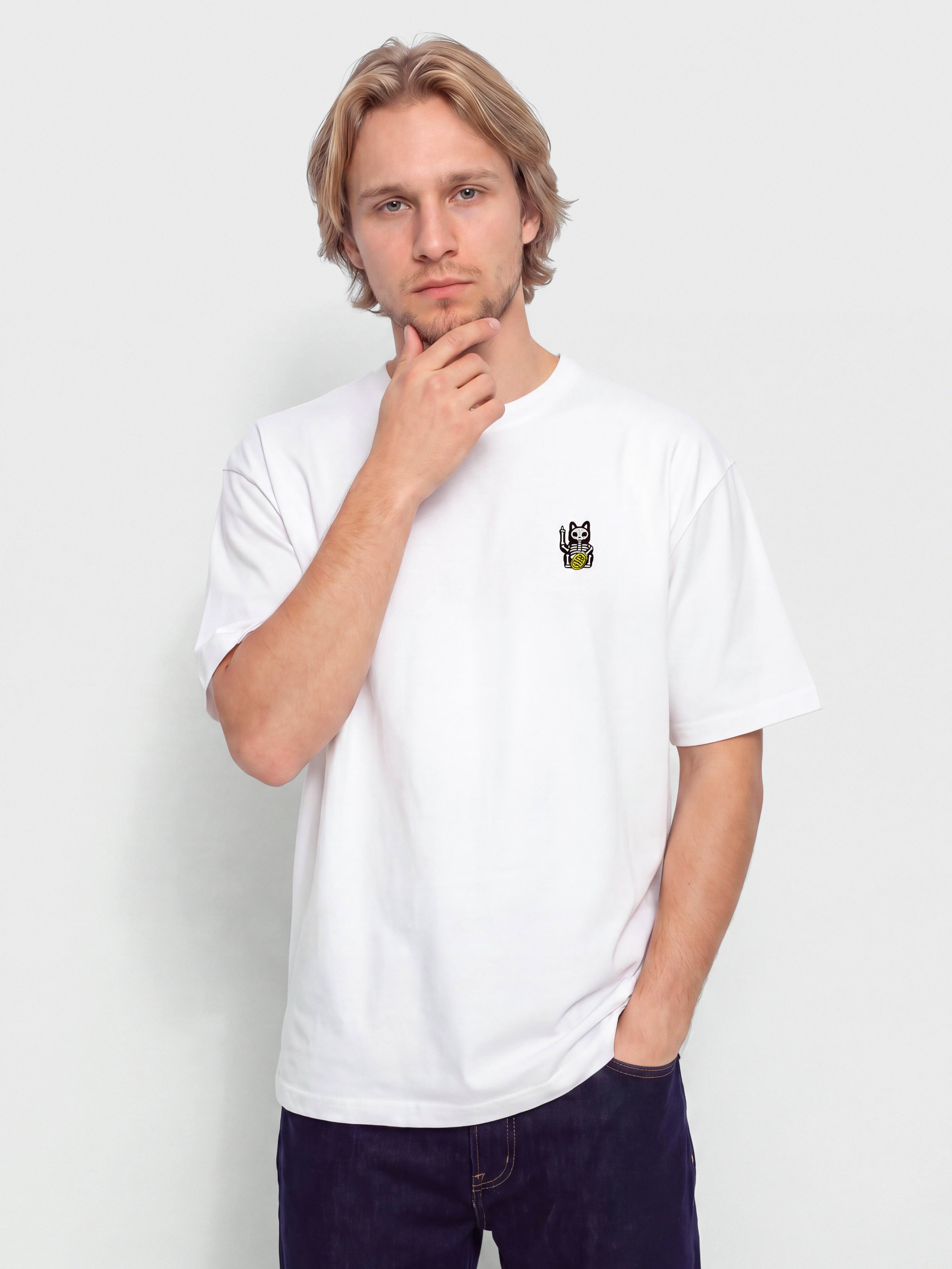 Iriedaily Bone Cat T-shirt