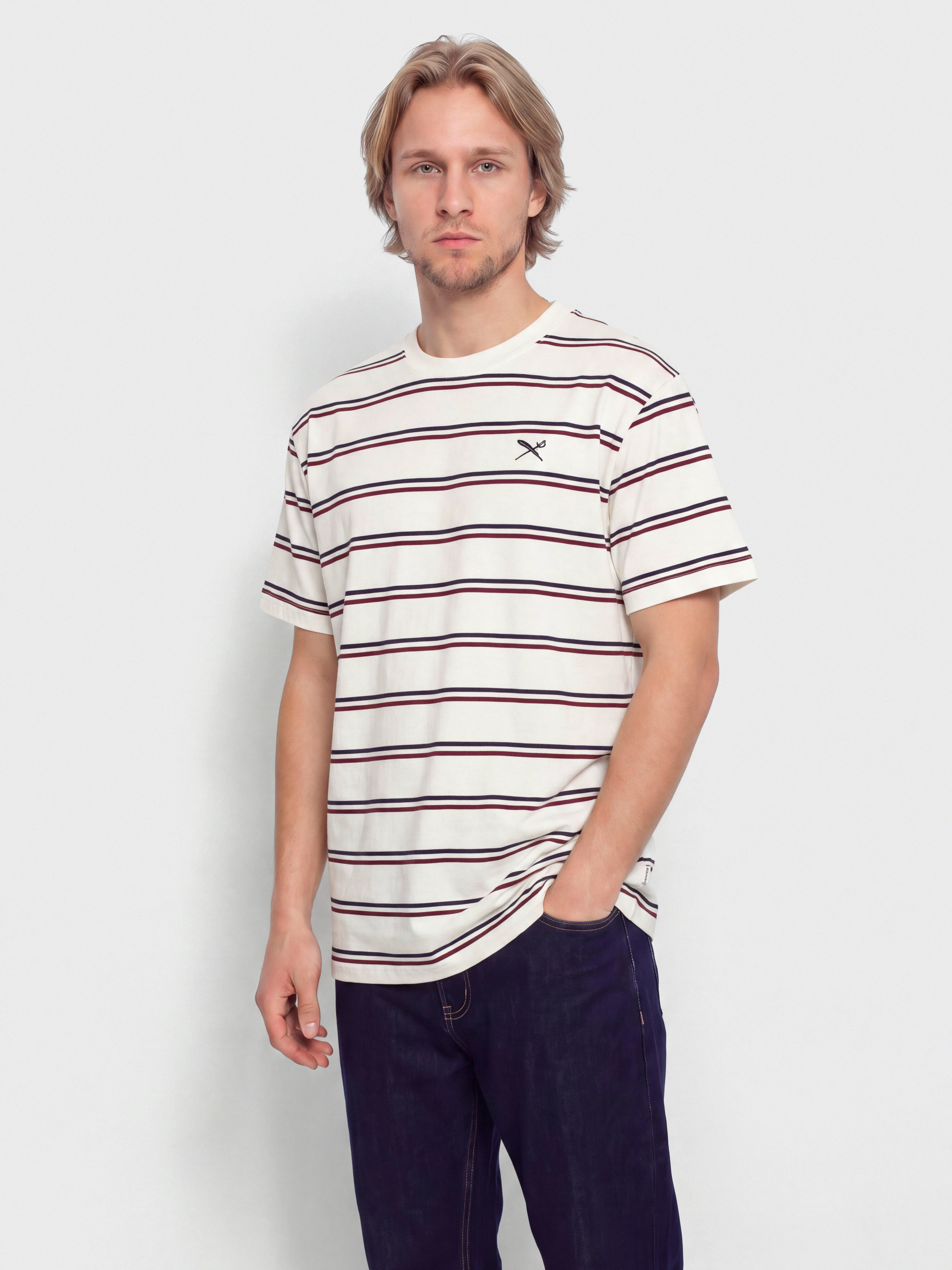 Iriedaily Callum Stripe T-Shirt (offwhite)