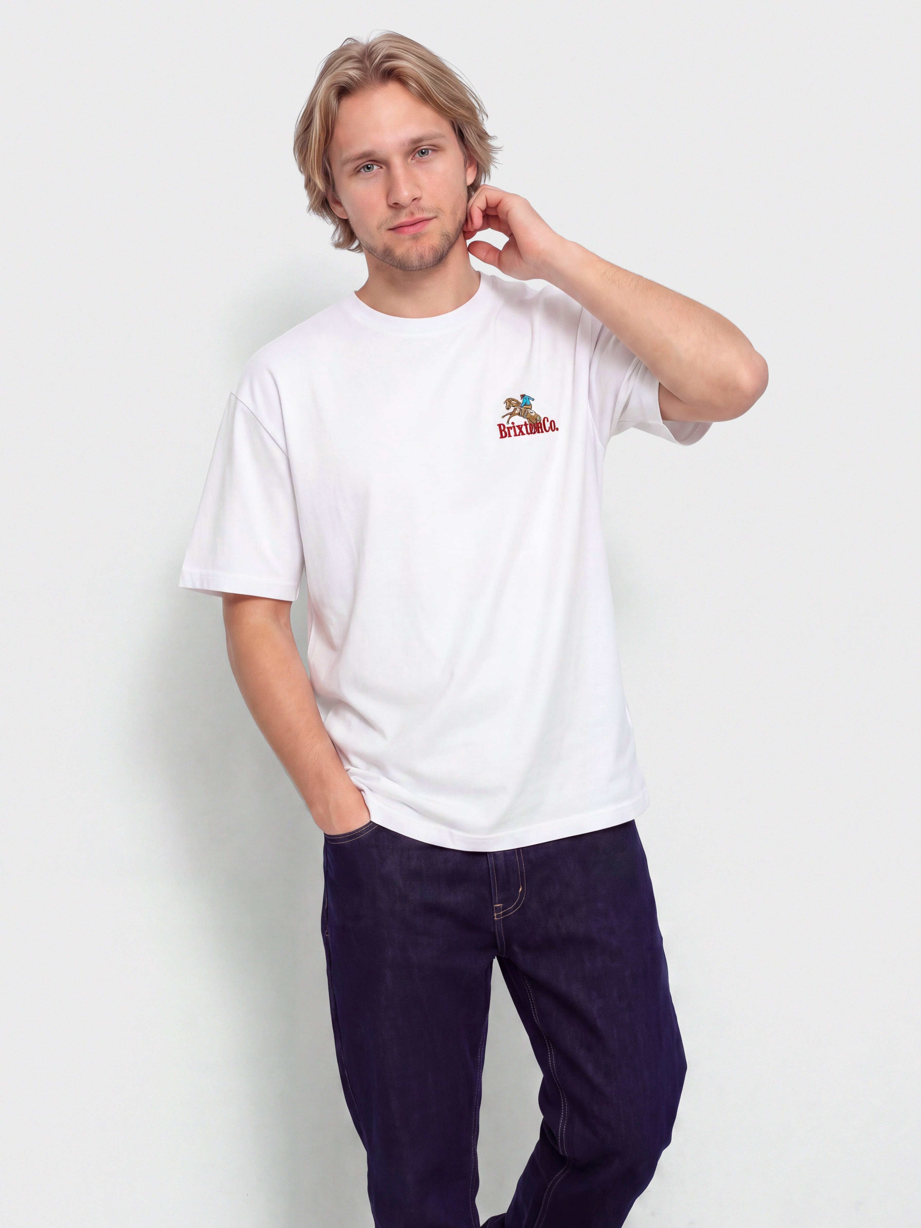 Brixton Inwood Stt T-Shirt (white)