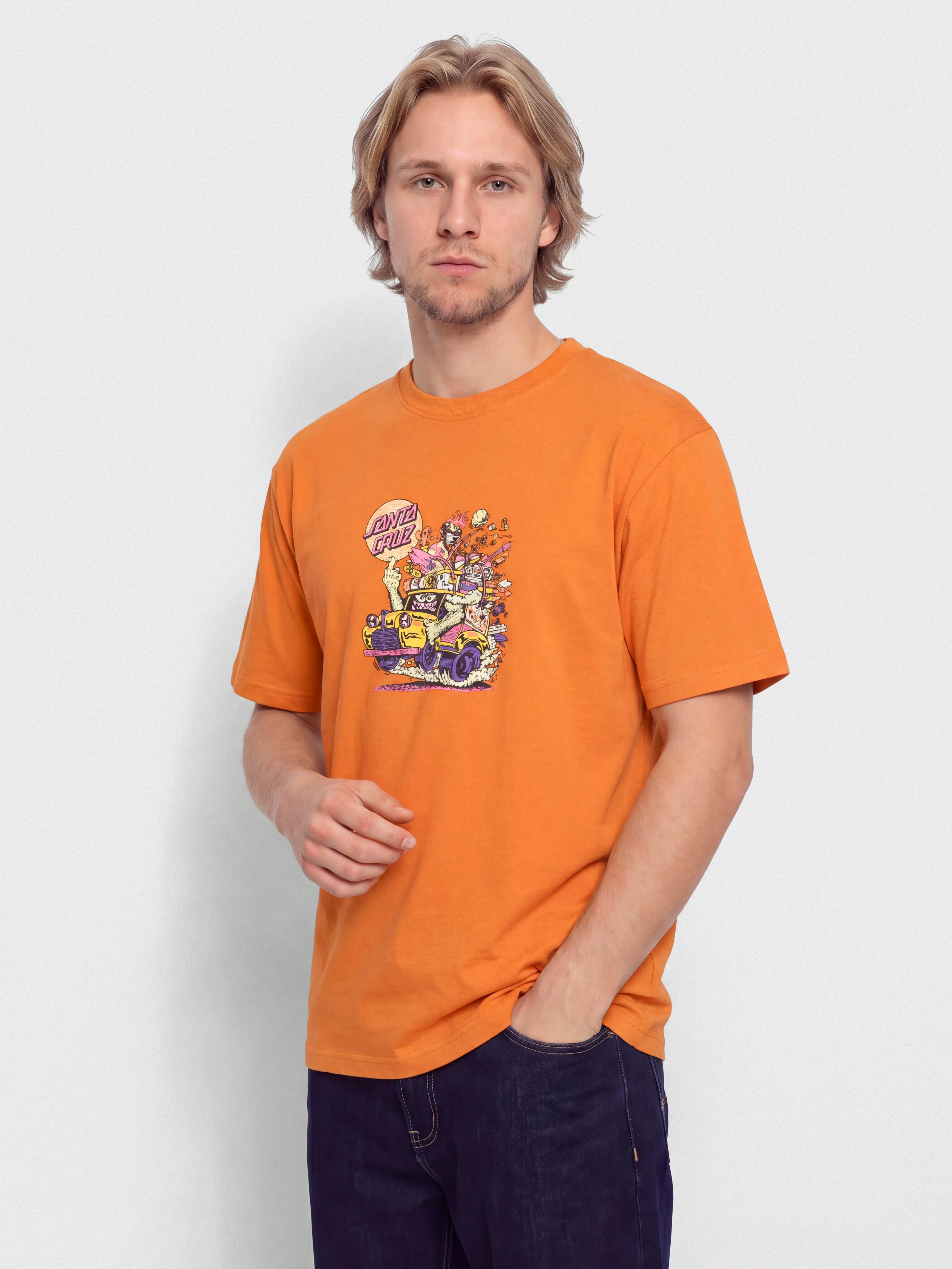 Santa Cruz Johnson Beast Wagon T-Shirt (amber)