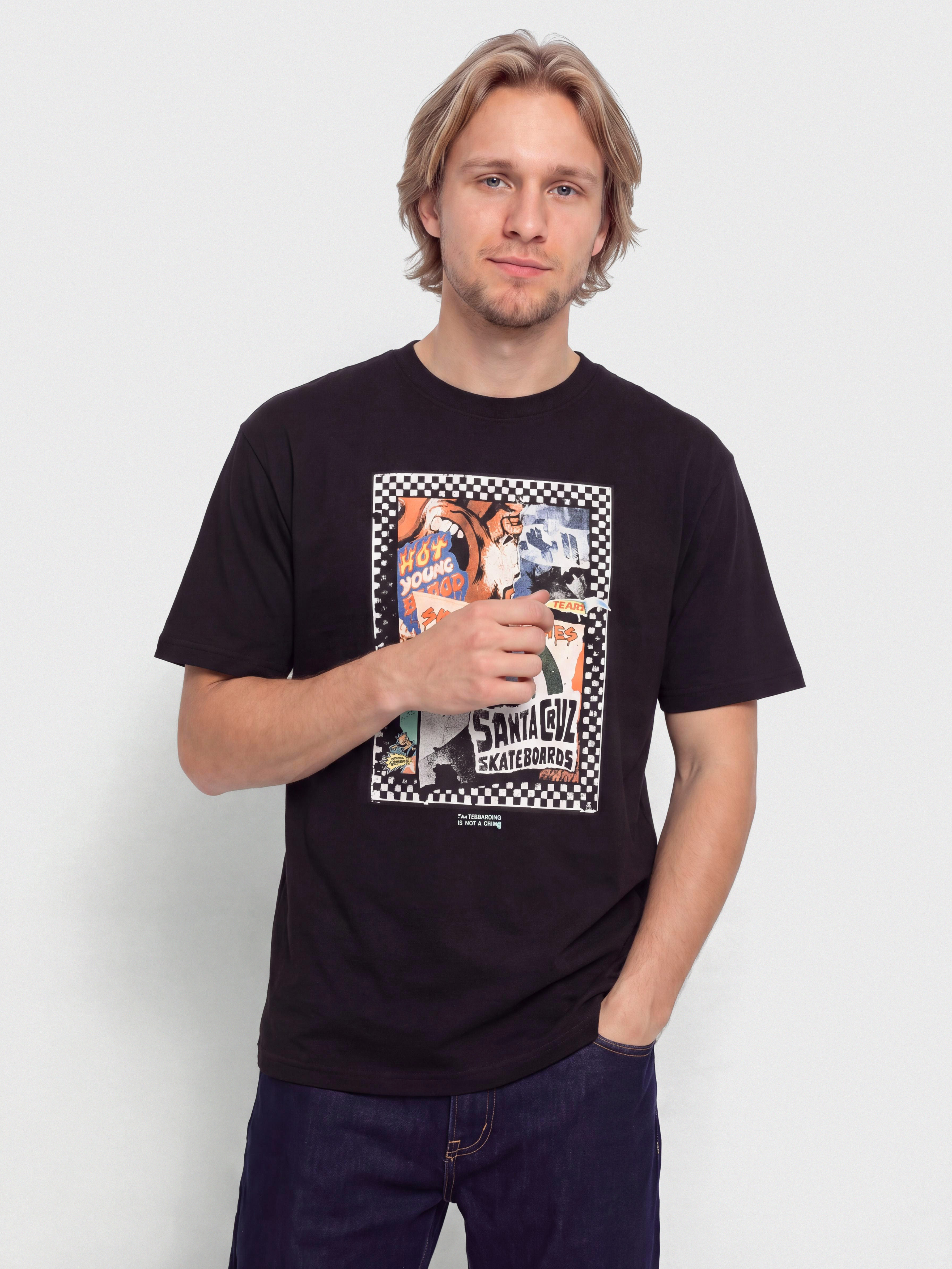 Santa Cruz T-Shirt Ad Collage Front