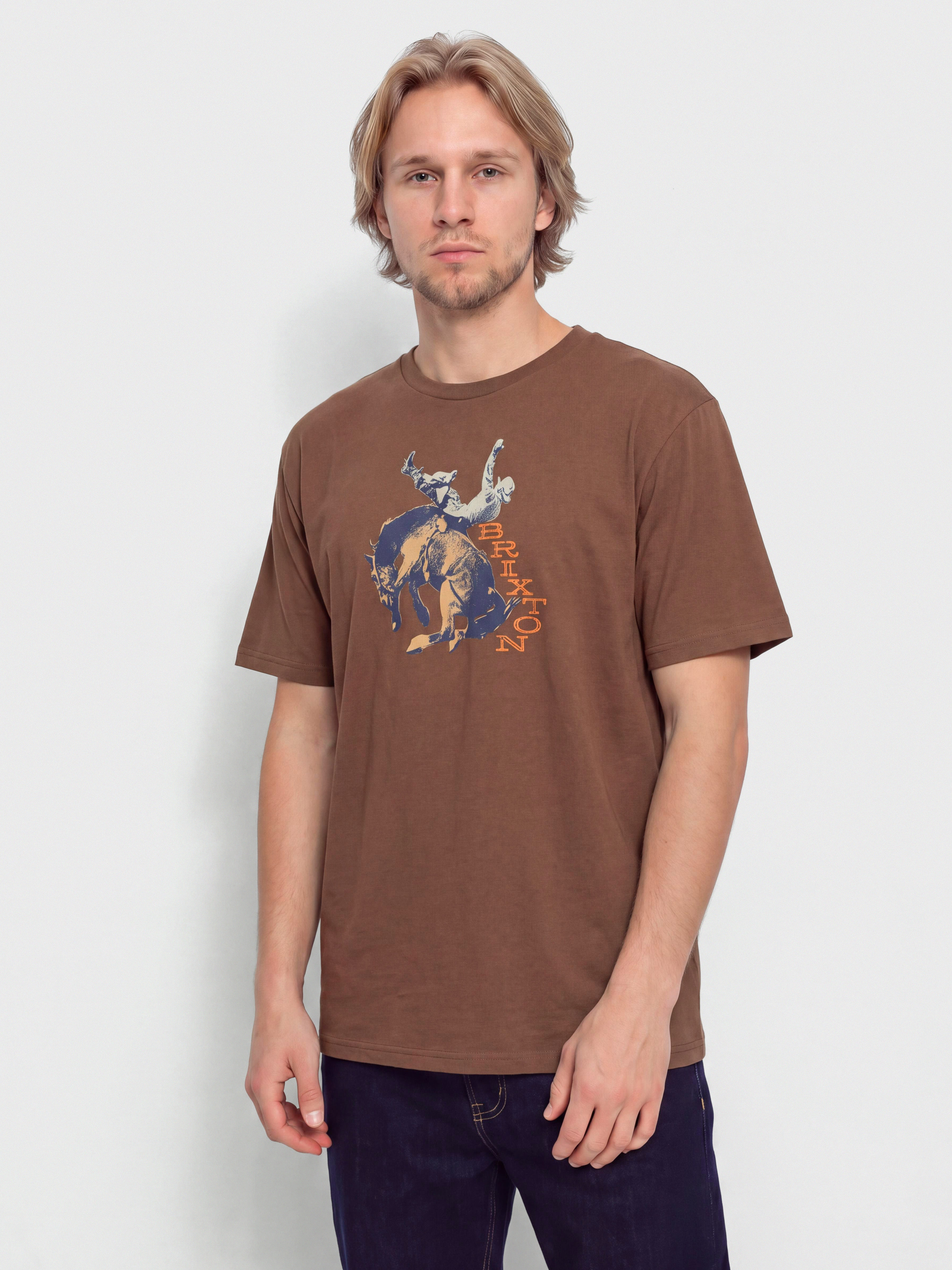 Brixton Rowdy Tlrt T-Shirt (pinecone brown)