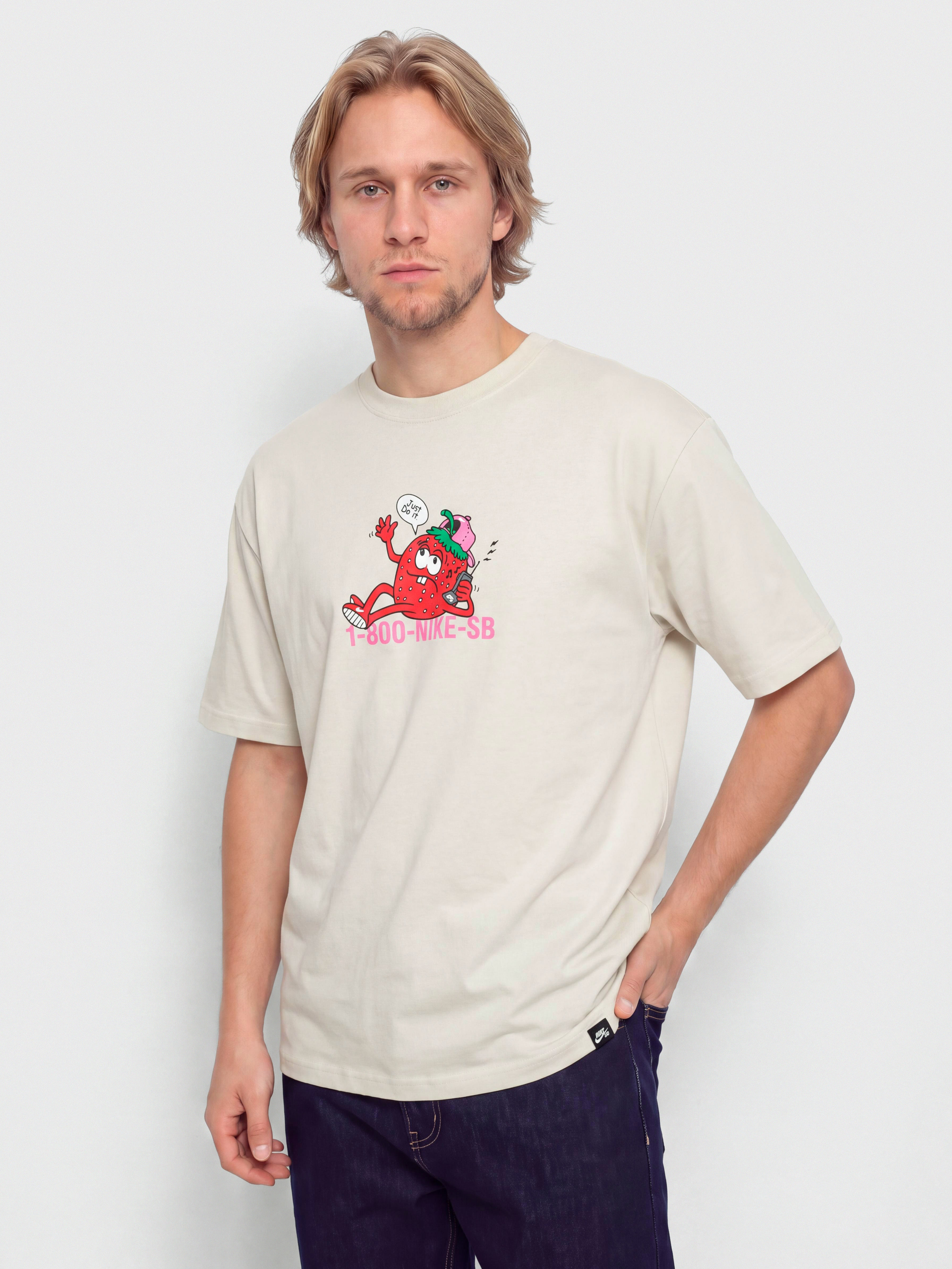 Nike SB T-Shirt M90 Oc Flip Phone (light bone)