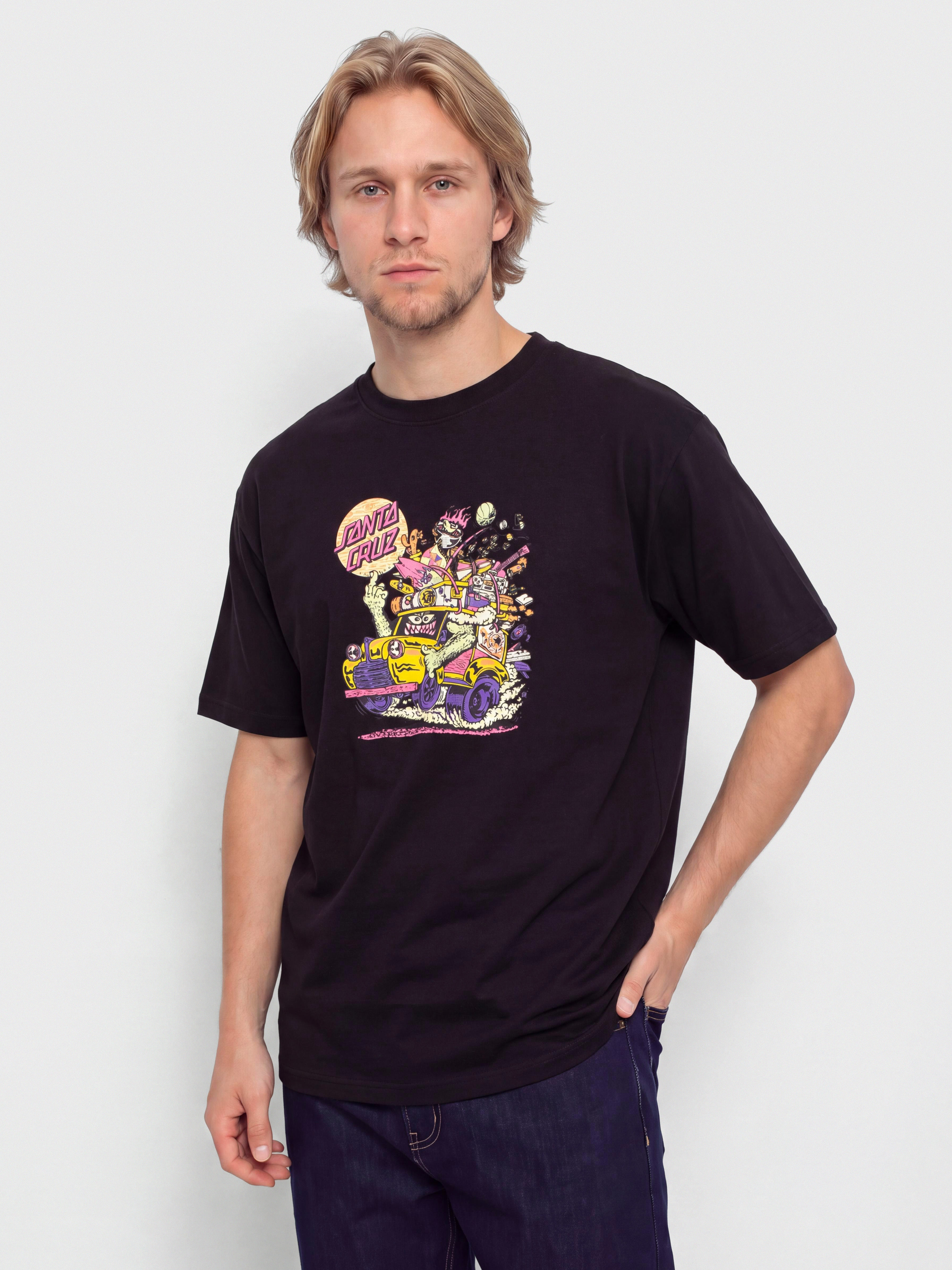 Santa Cruz Johnson Beast Wagon T-Shirt (black)