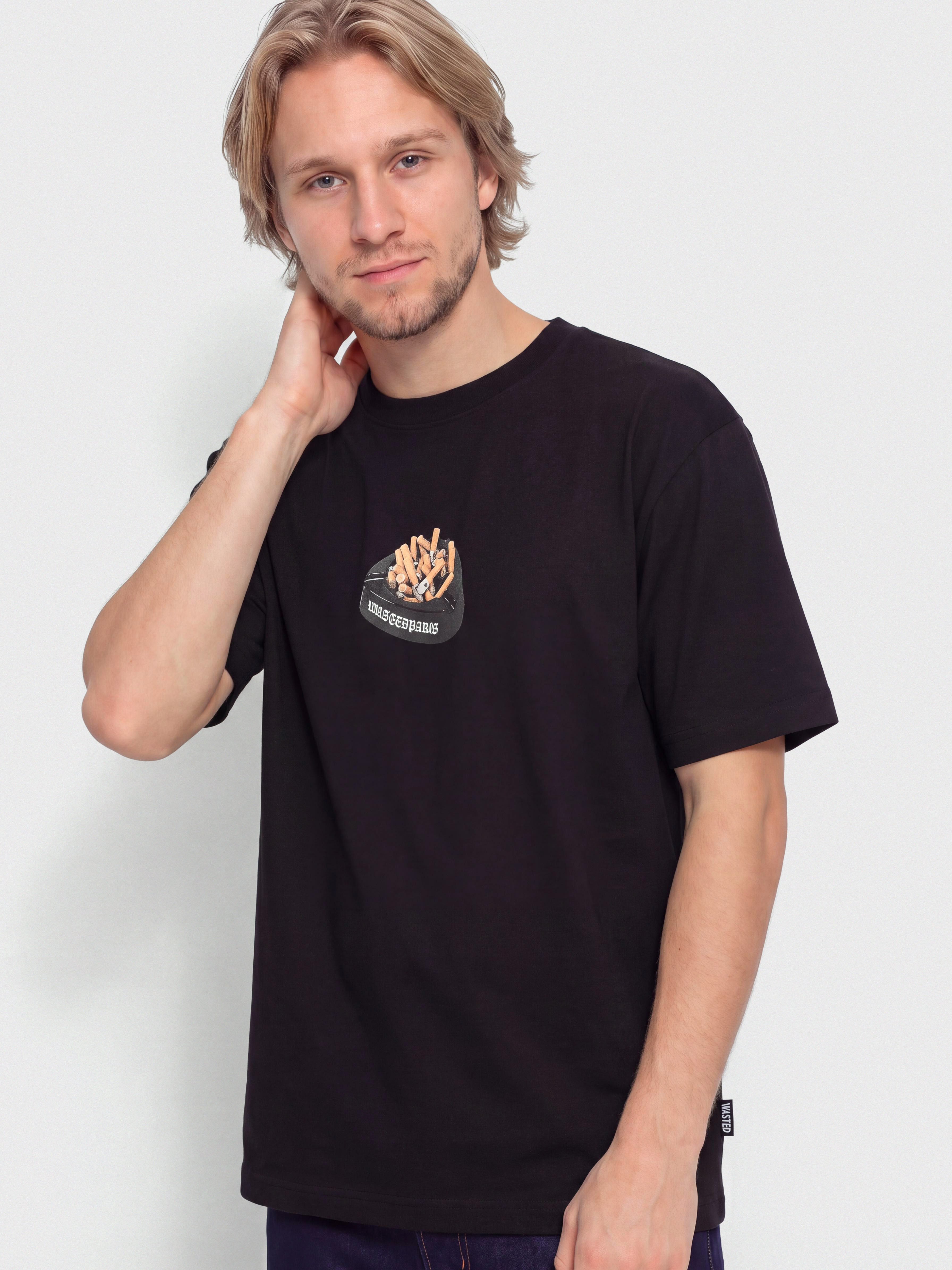 Wasted Paris Ashtray T-Shirt (black)