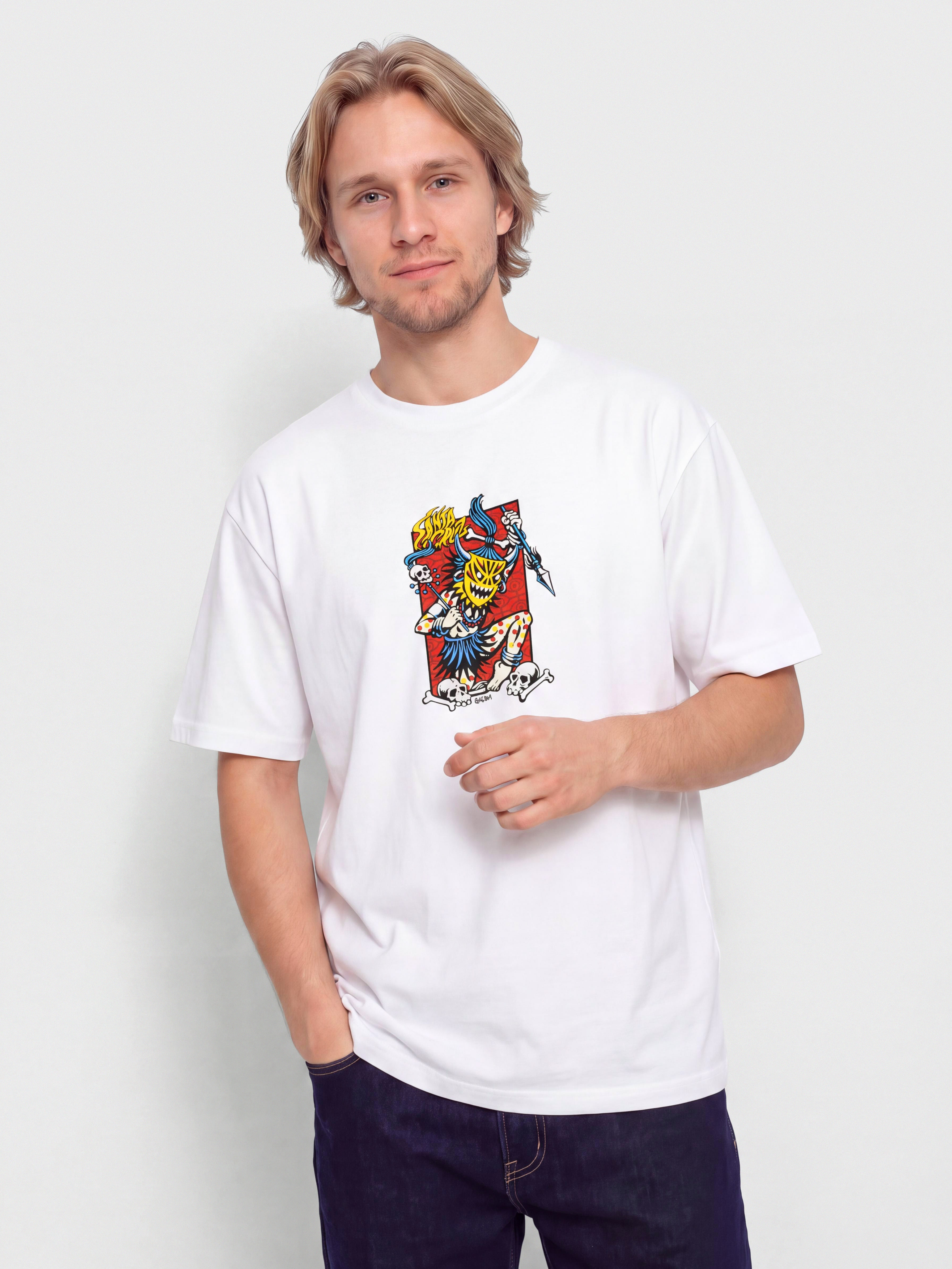 Santa Cruz T-Shirt Salba Voodoo Frame Front